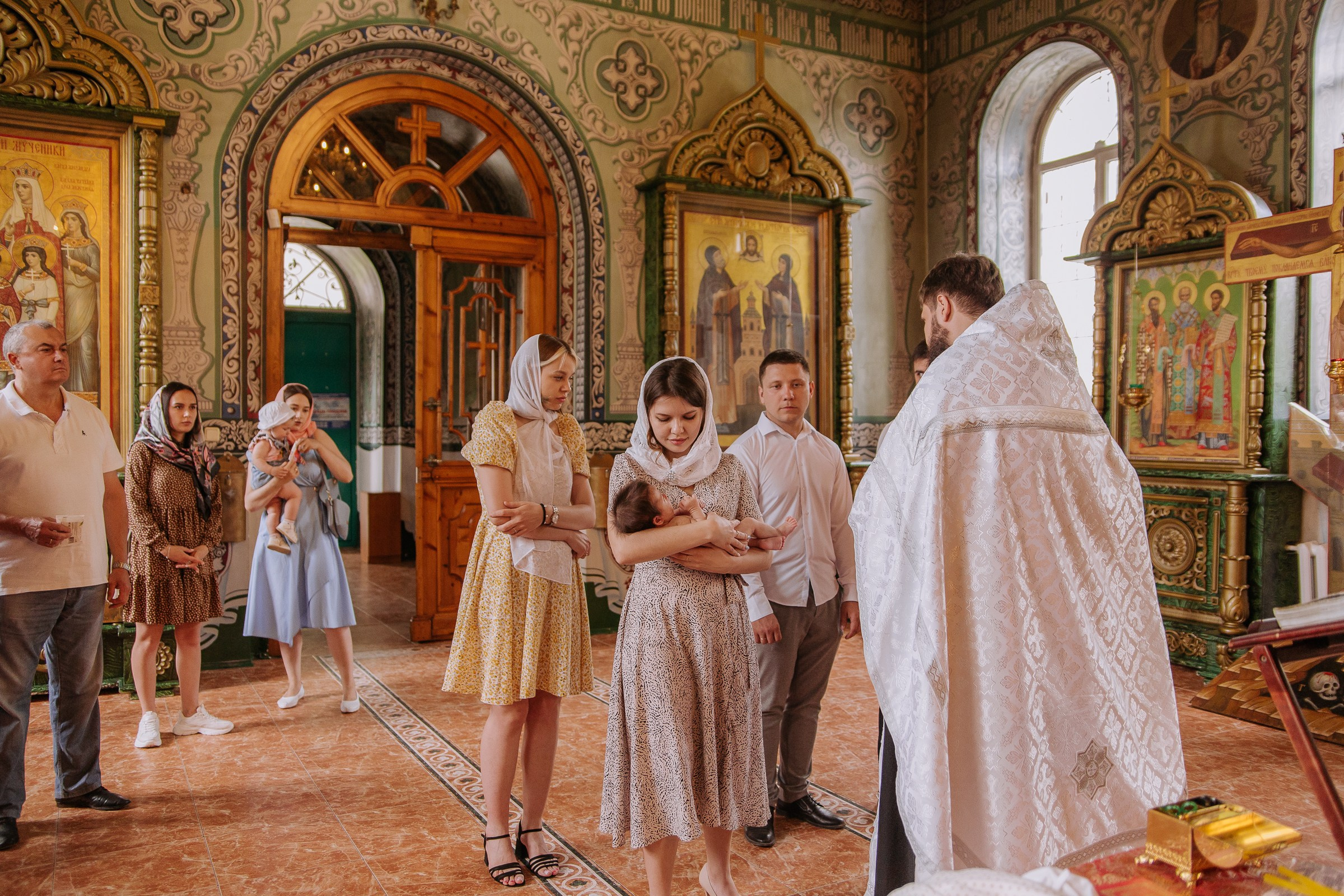 Таинство Крещения. Семейный и персональный фотограф в Ростове-на-Дону
