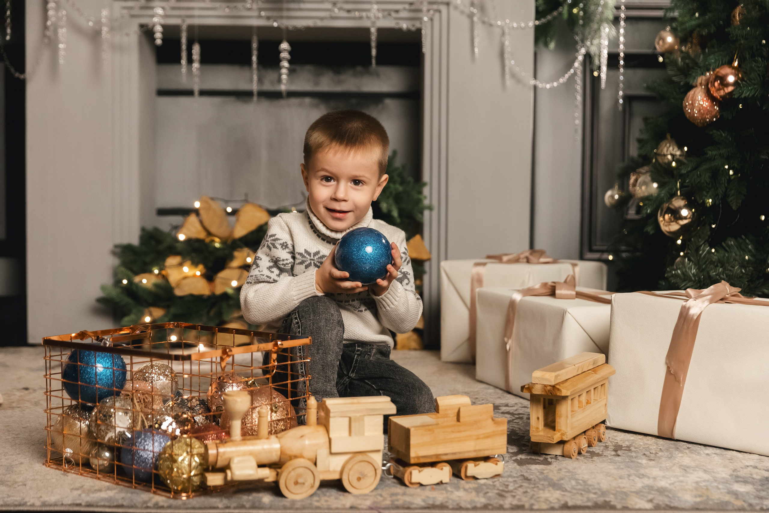 Семейная новогодняя фотосессия в Хабаровске. Свадебный фотограф в Хабаровске