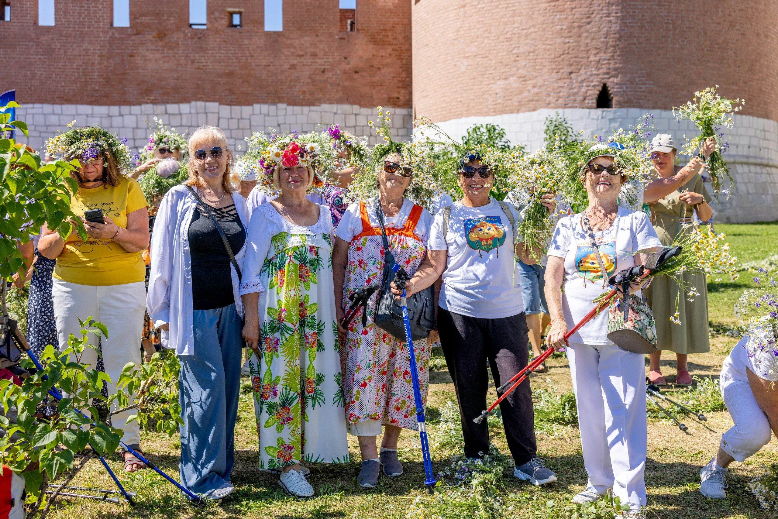Фестиваль «Ромашковый хоровод». Северная ходьба. Фотограф в Туле Крупский АнДРей. Фотостудия «КАДР71» в Туле