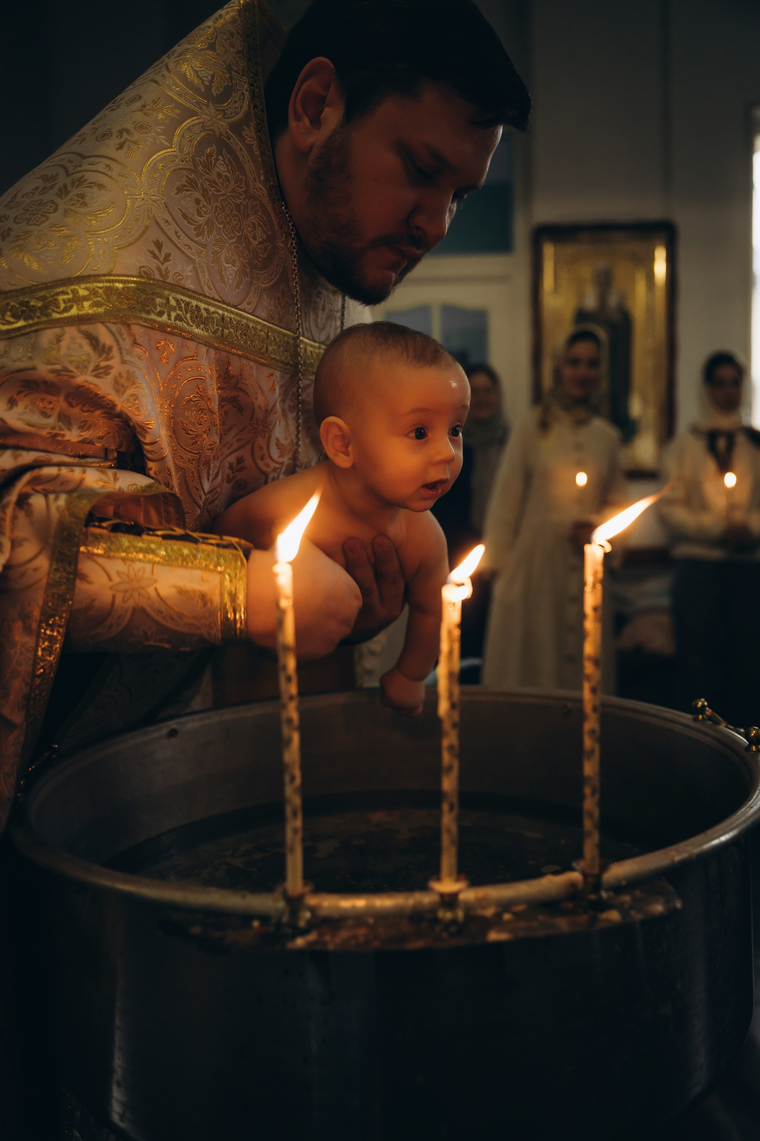 Таинство Крещения Дамира. Фотограф в Краснодаре Алла Потоцкая