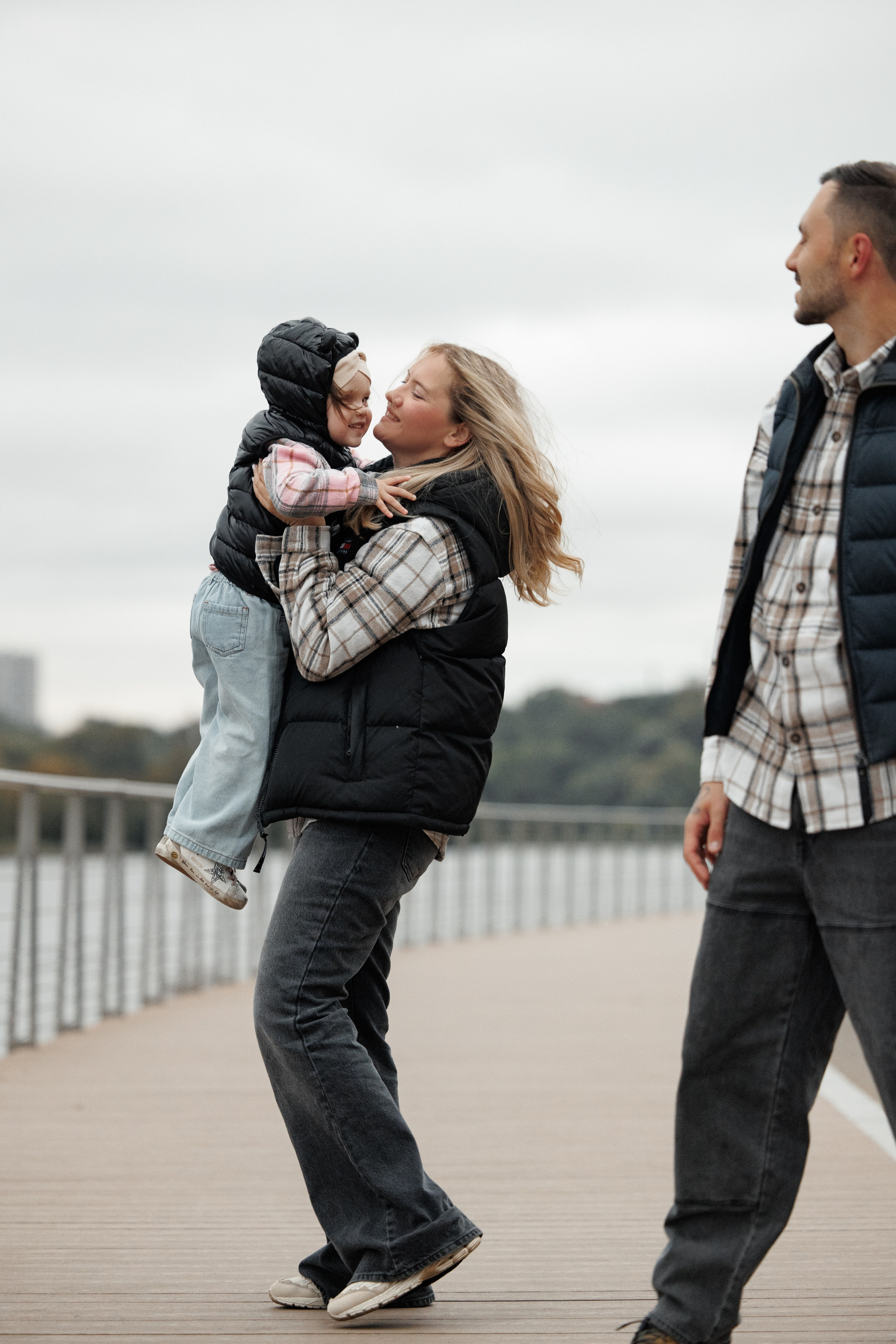 Настя, Денис и Маша