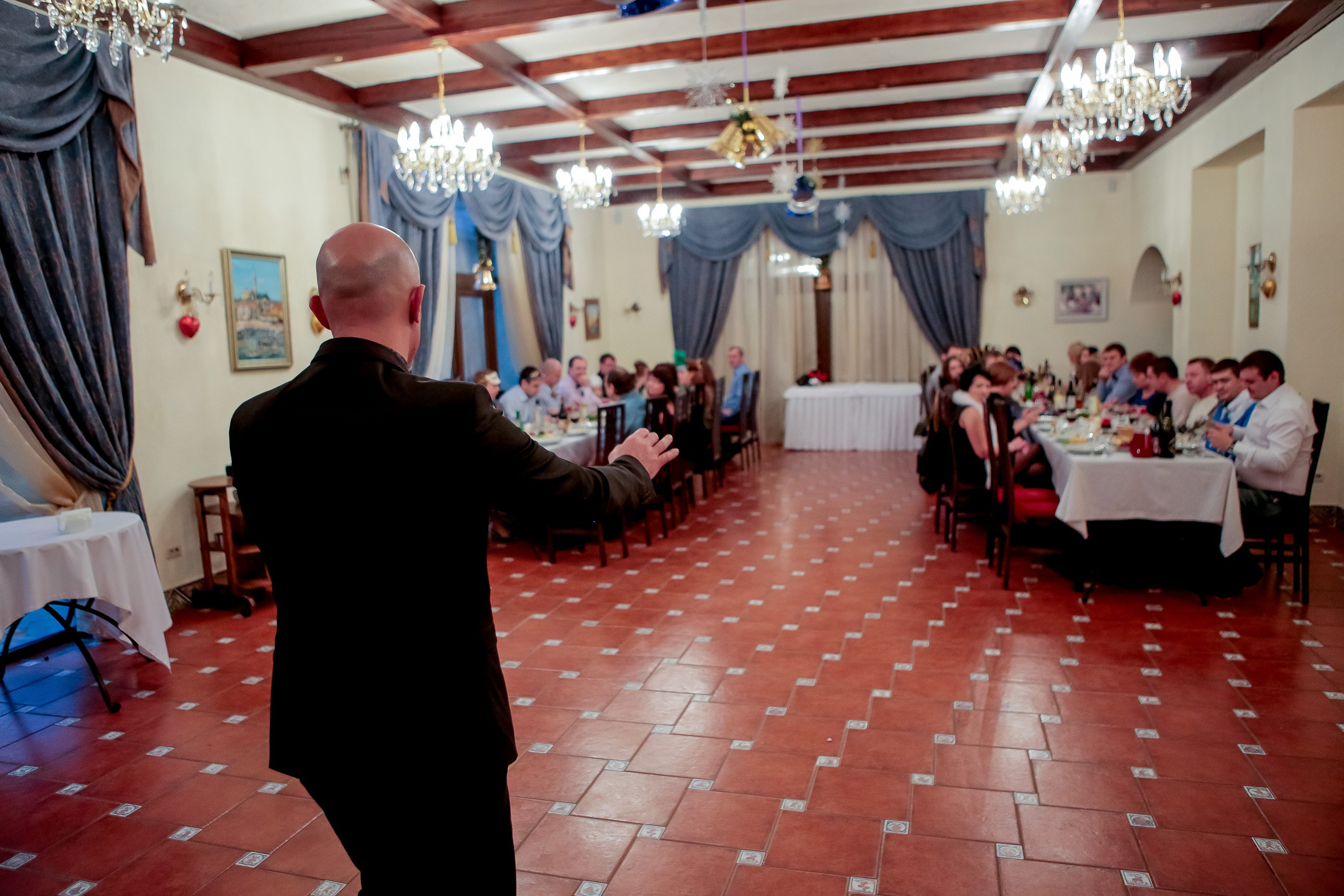 Корпоратив. Max Matvich and Victoria Basova are professionals in their field