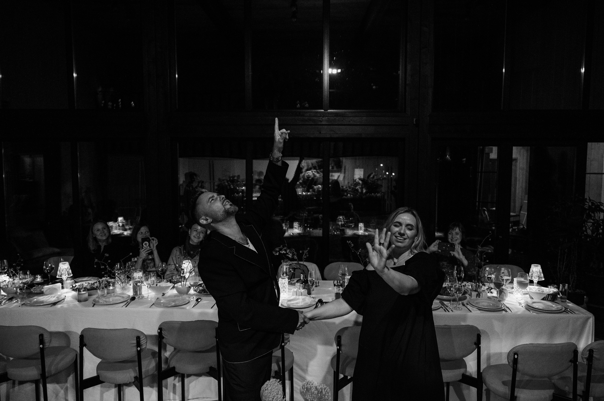 Невероятно атмосферный семейный ужин. Wedding photographer in Moscow and around the world Andrey Medvednikov