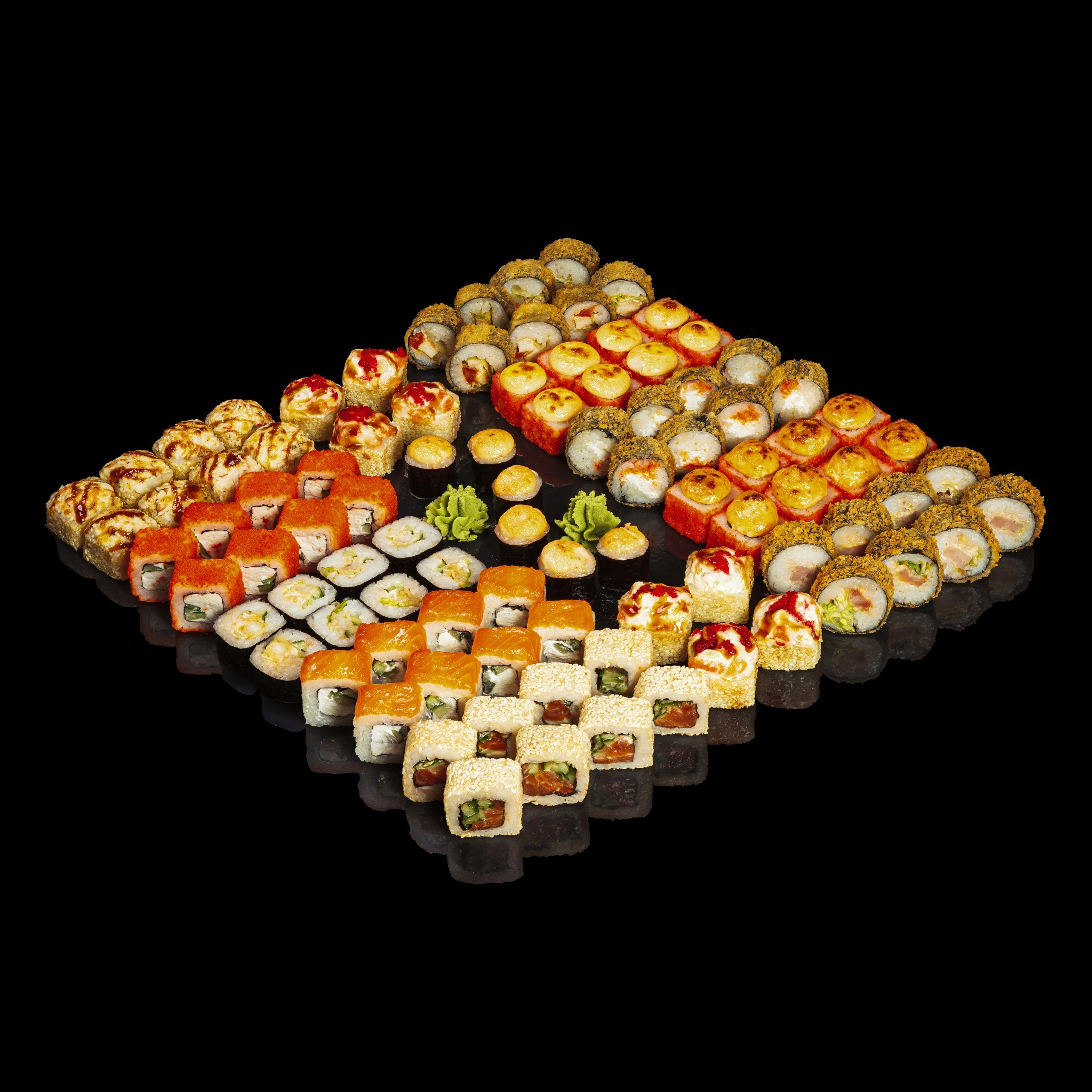 Фуд фотосъёмка меню для суши бара