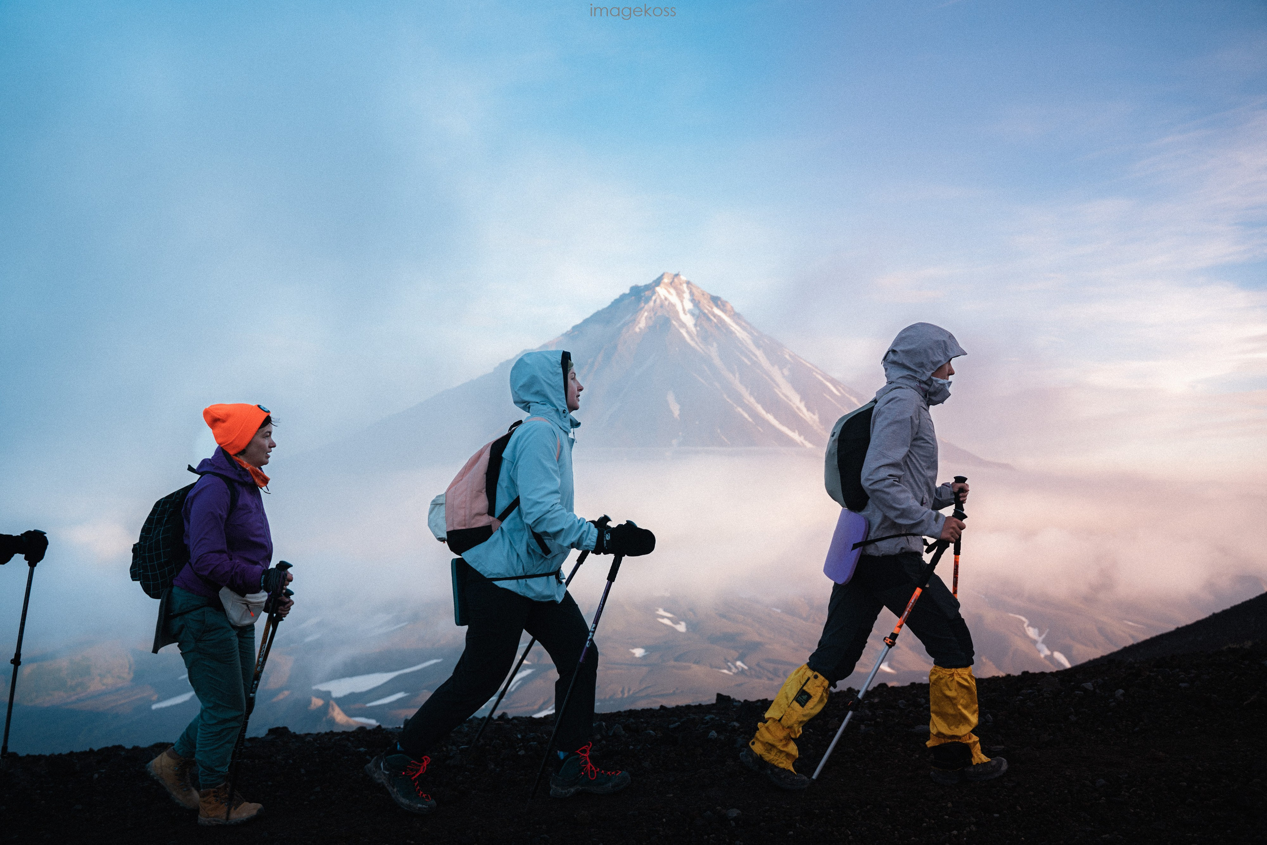 Камчатка. Фотограф в поход и восхождение на Эльбрус Игорь Косарев