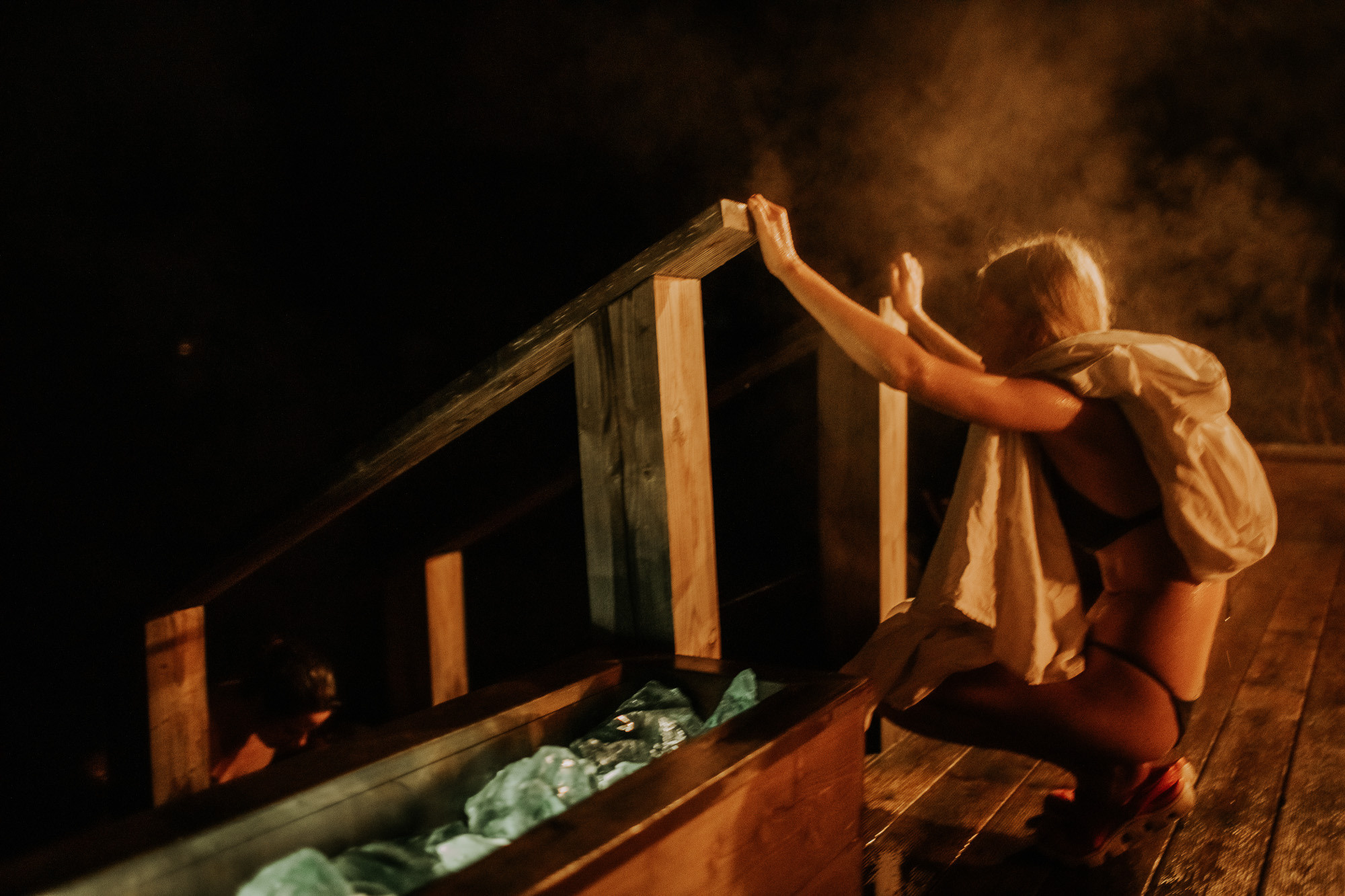 Женские бани на озере. Летом и зимой. Портретный и свадебный фотограф в Санкт-Петербурге Ольга Филиппова