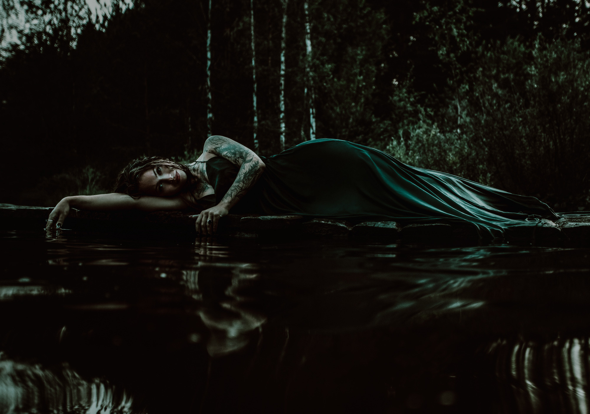 В тихом омуте. Портретный и свадебный фотограф в Санкт-Петербурге Ольга Филиппова