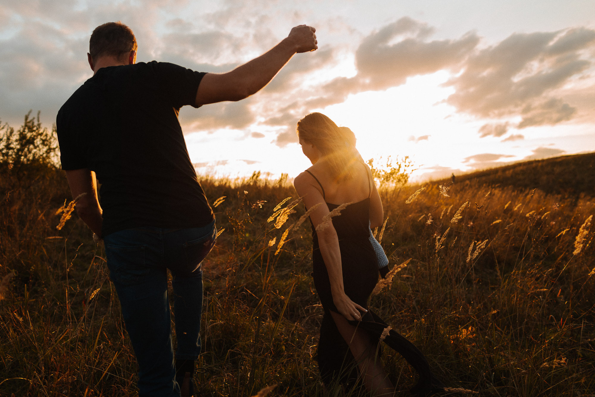 В закатных полях. Портретный и свадебный фотограф в Санкт-Петербурге Ольга Филиппова