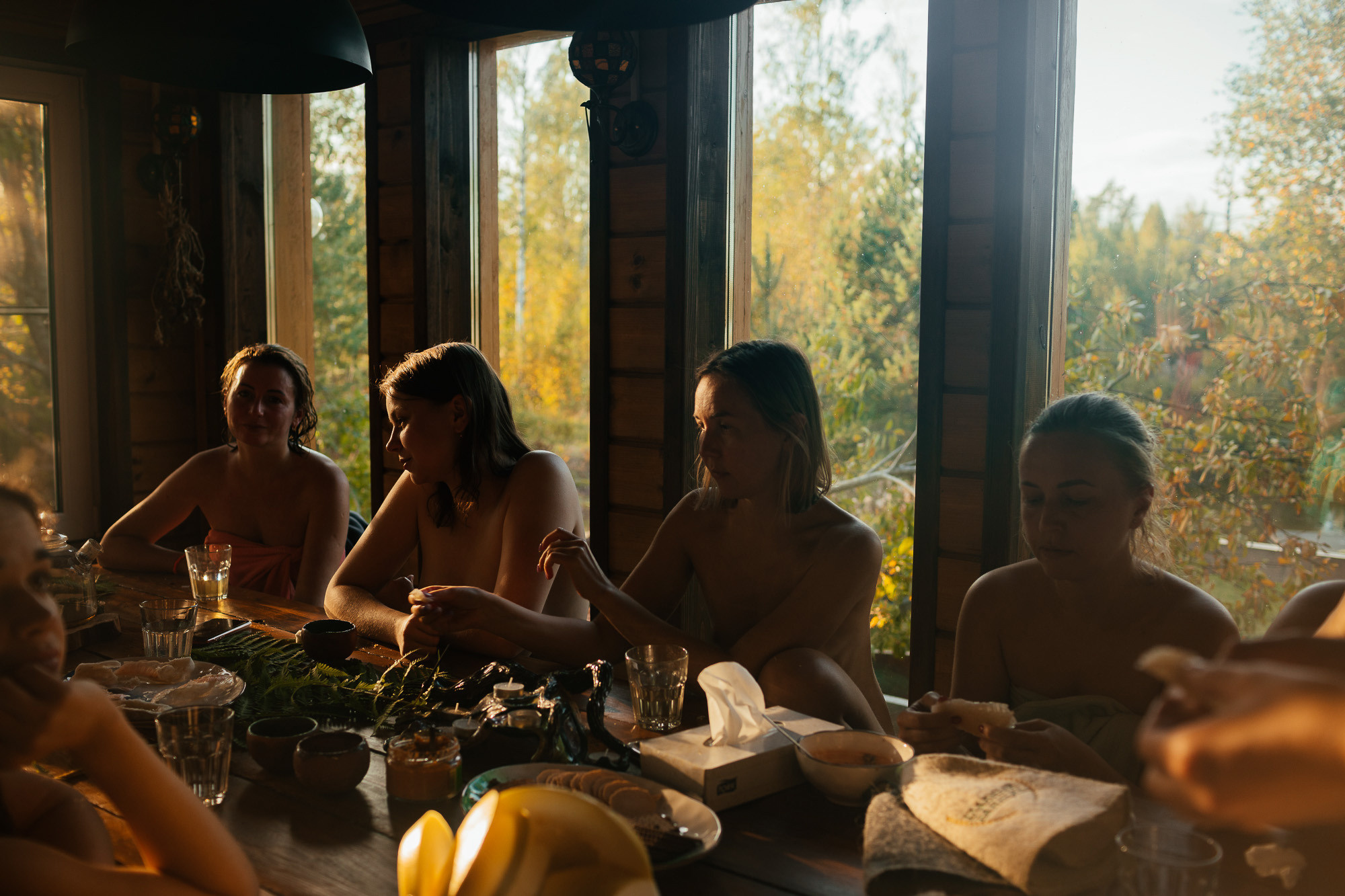 Total escape в Карелии. Женские выезды на Ладогу. Портретный и свадебный фотограф в Санкт-Петербурге Ольга Филиппова