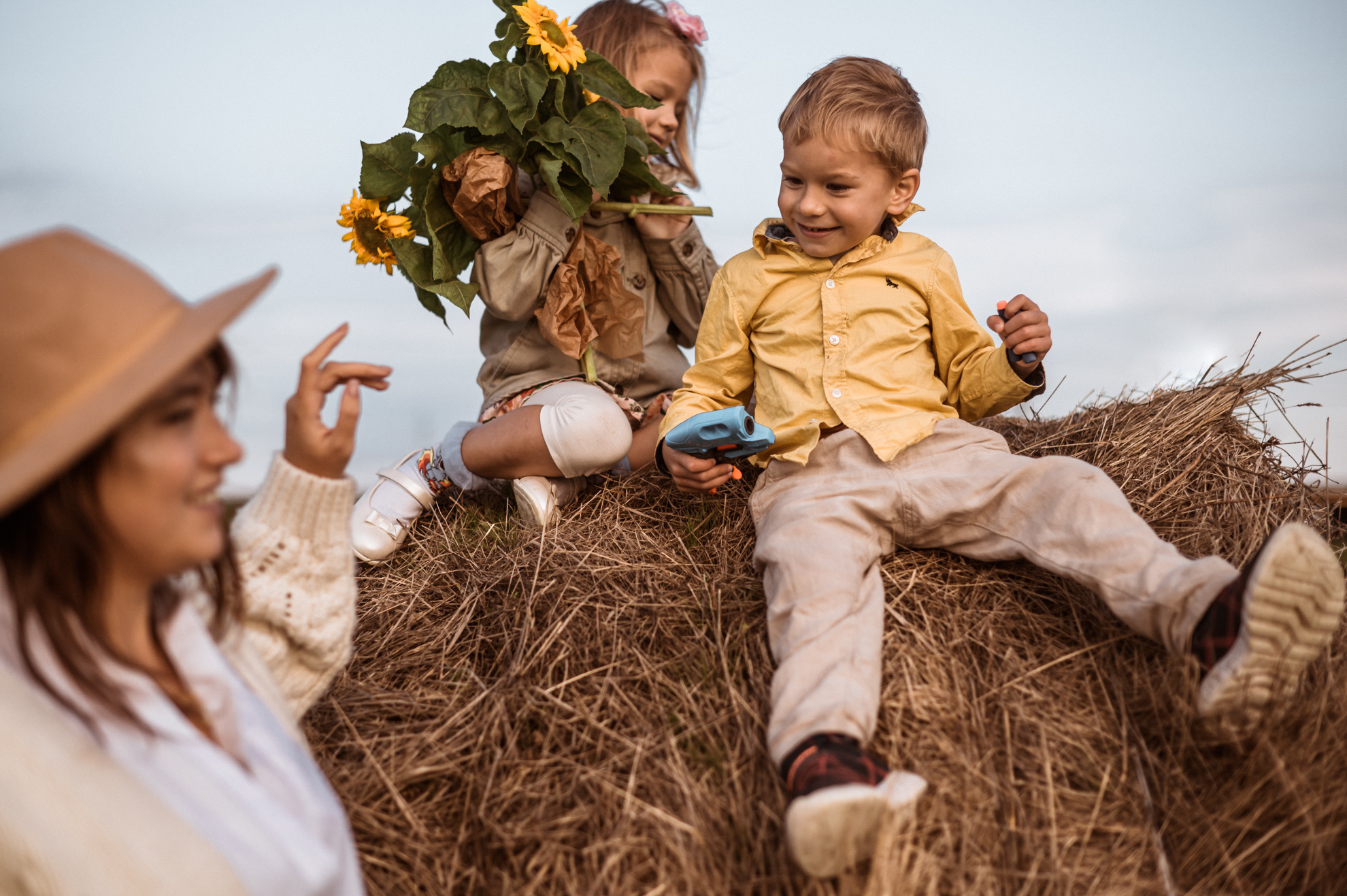 Picknick im Feld. Hochzeitsfotografin Leipzig Dresden