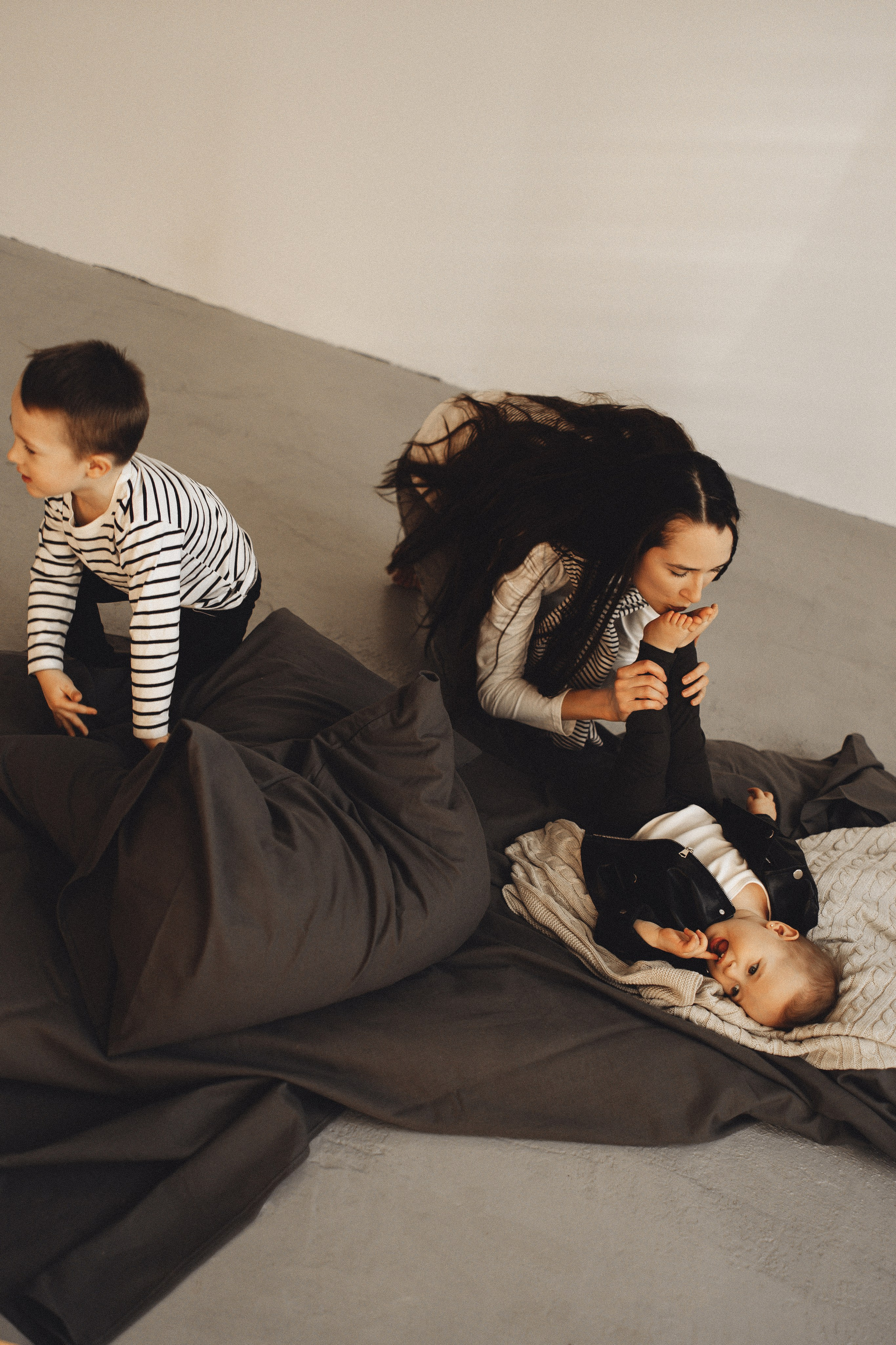 Семейная история в студии. Семейный и детский фотограф, таганрог, ростов-на-дону