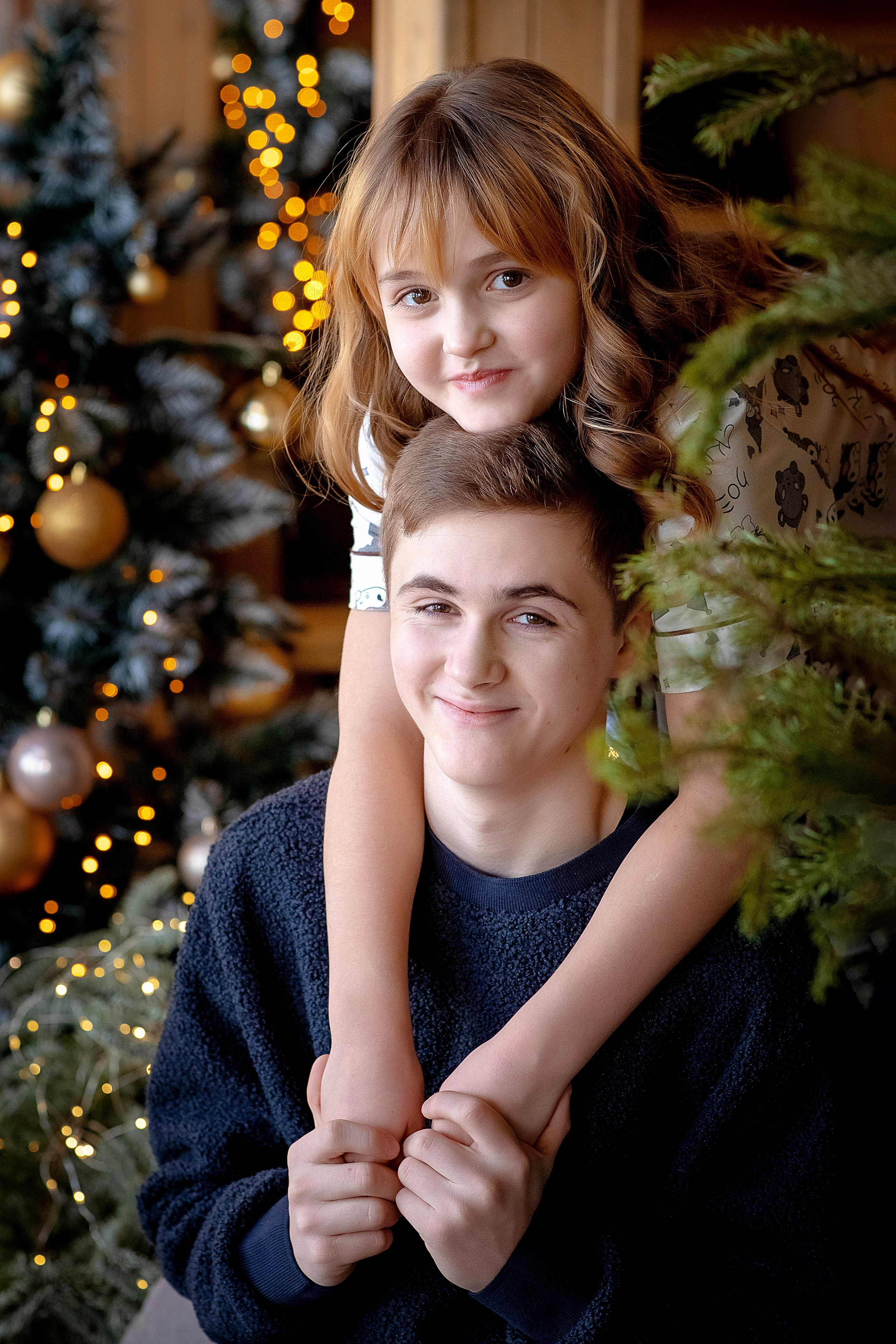 Новогодняя семейная фотосессия. Семейный и женский фотограф в Москве и Подольске Анна Корн