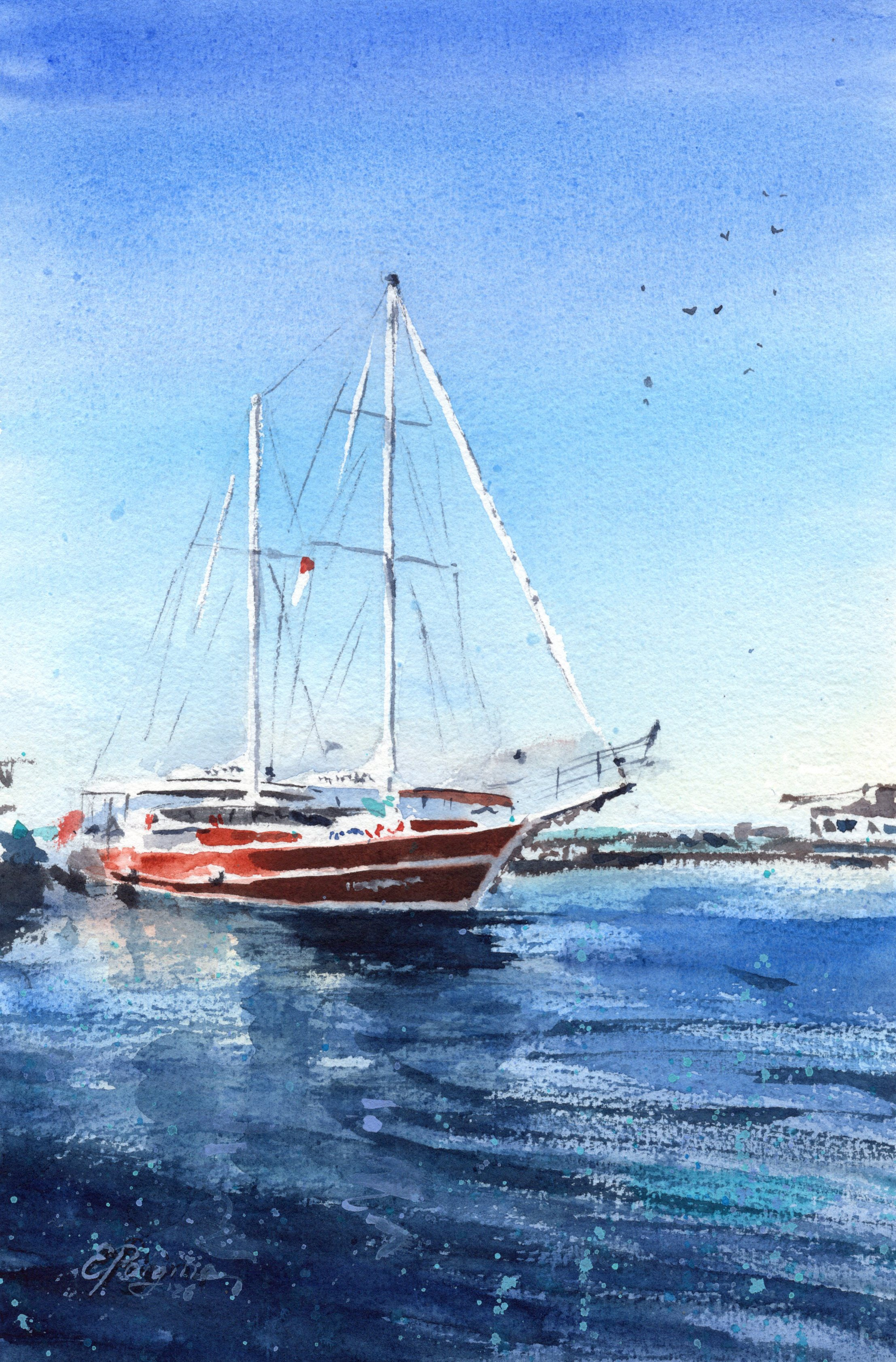 Дух странствий и приключений. Турция. 30х20 см. 3500 руб