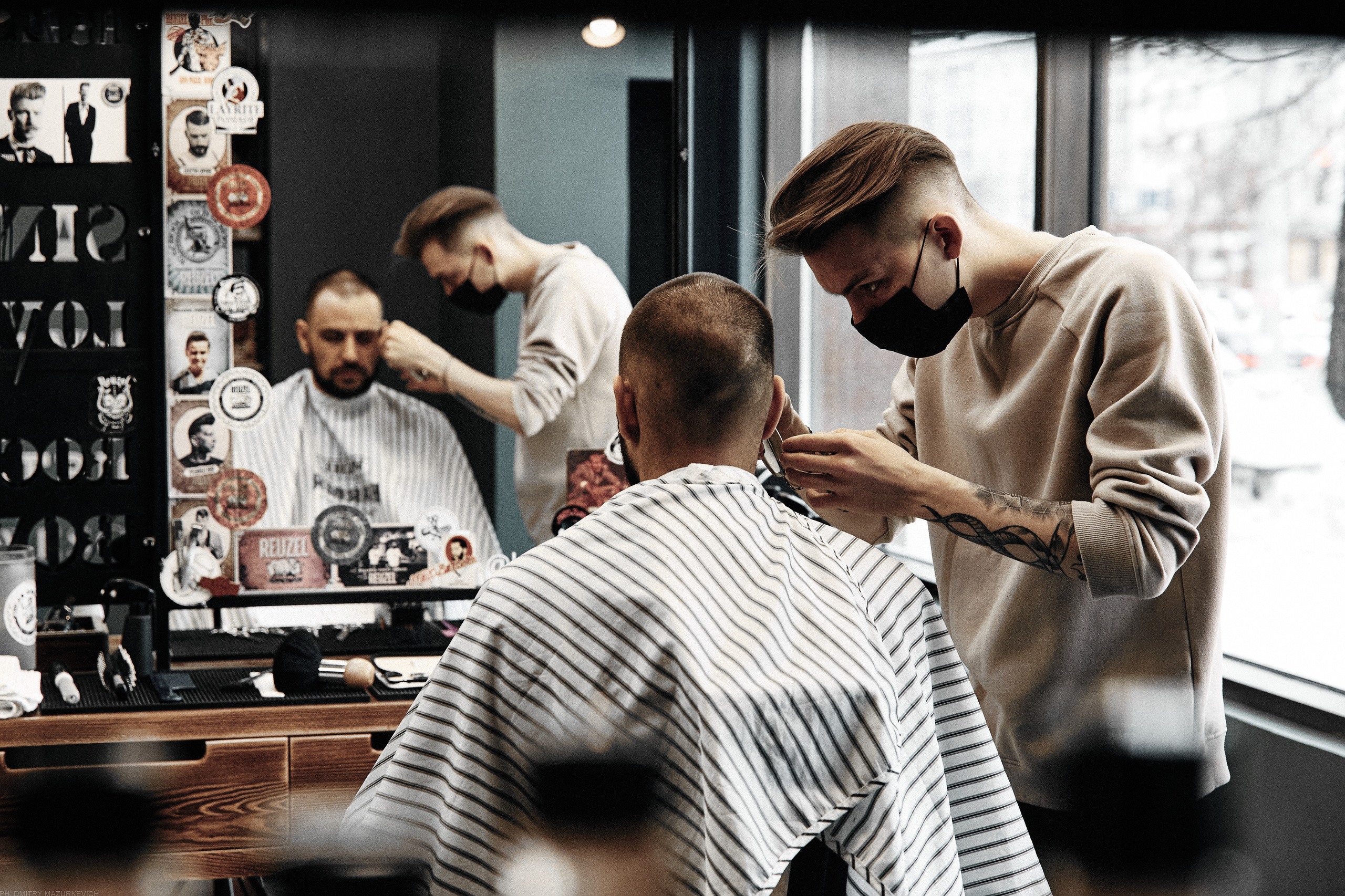 Съемка для контента в инстаграм барбершопа BOY CUT. Дмитрий Мазуркевич: Профессиональный Репортажный Фотограф