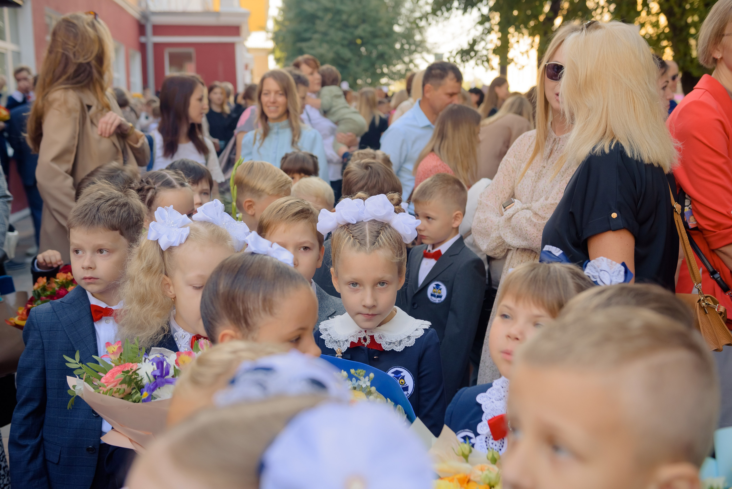 1 сентября 1 класс. Семейный фотограф в Рязани Мария Ермакова