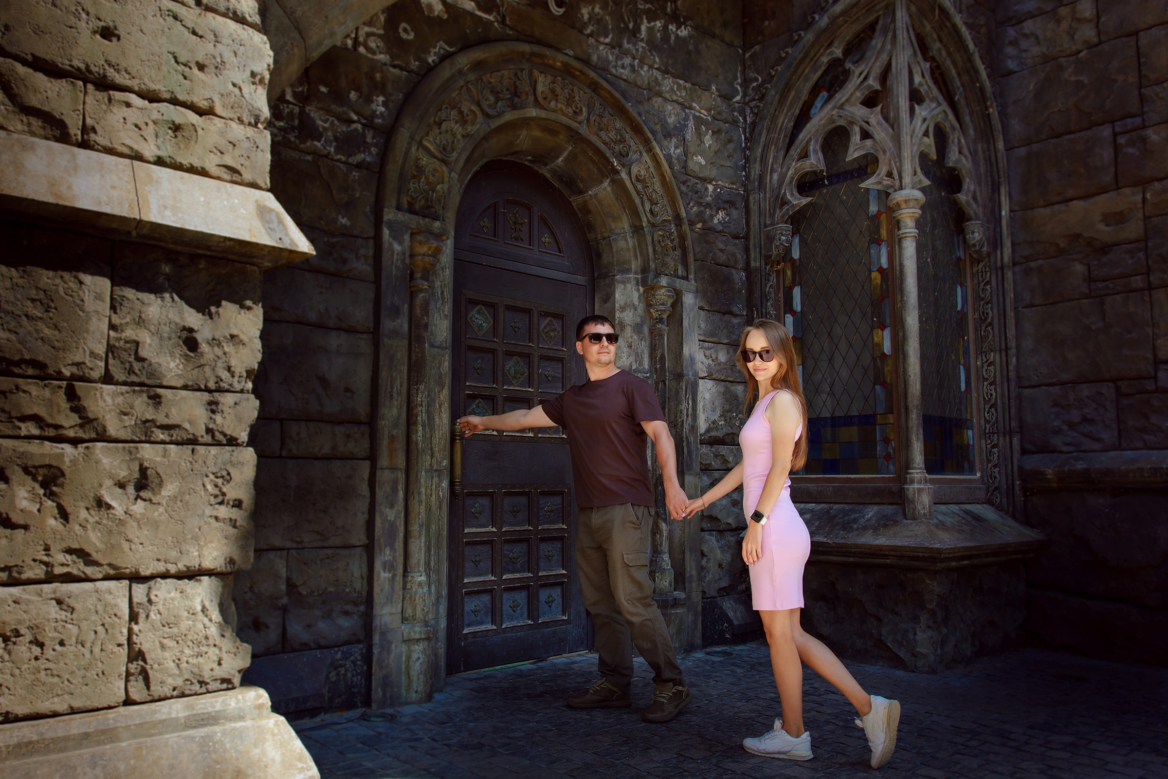 Фотосессия Love Story у Замка Гарибальди. Фотограф Оксана Сафонова г. Тольятти