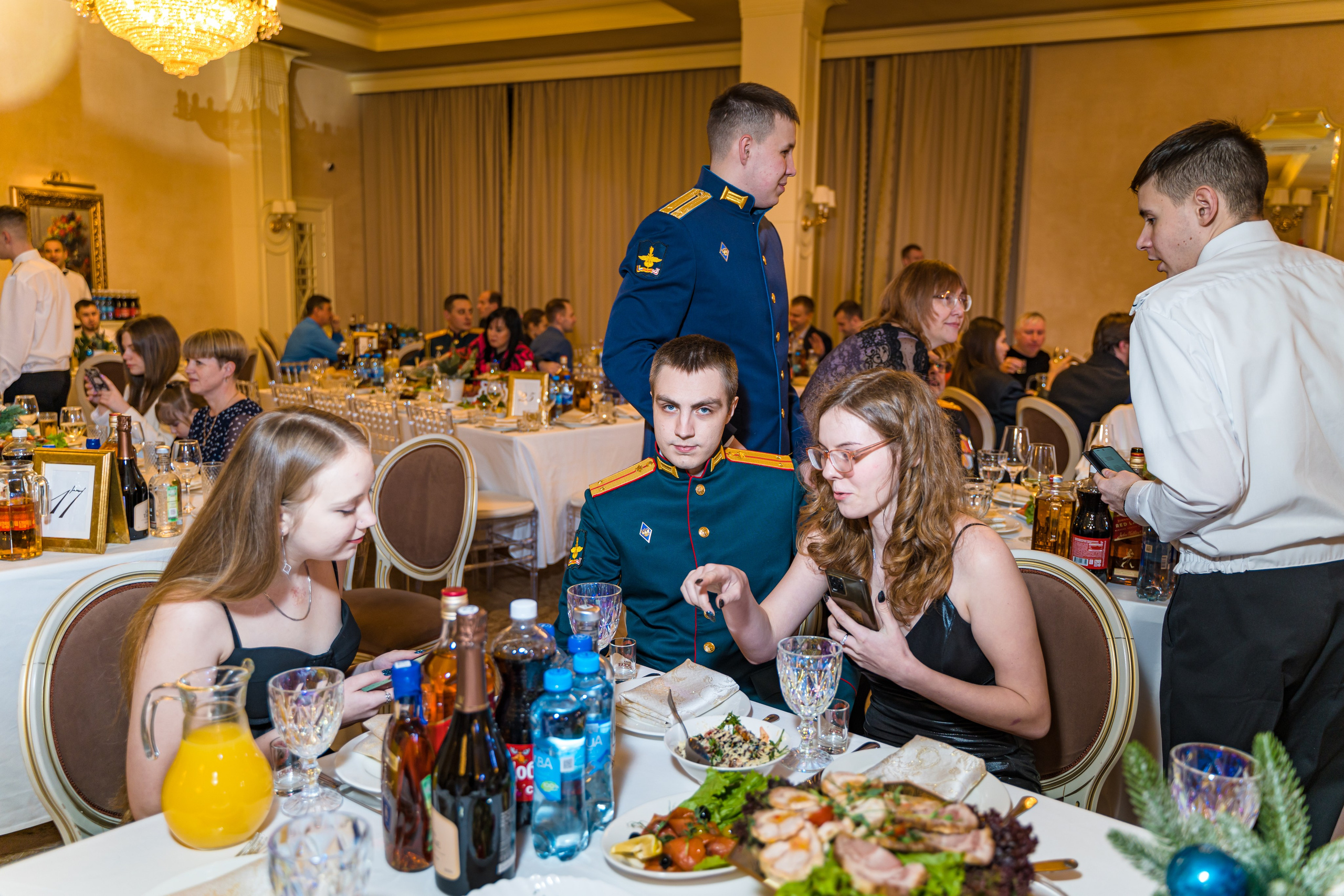 Фотосъемка выпуска военной академии и вручение дипломов