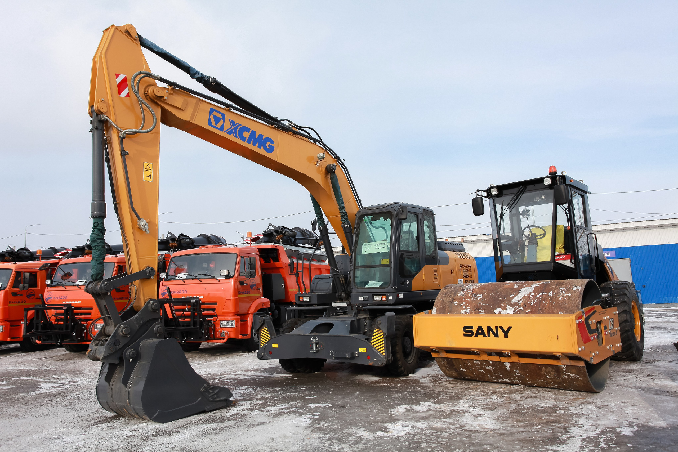 Вручение автотехники КрайДЭО. Фотограф Дарья Локотко в Красноярске