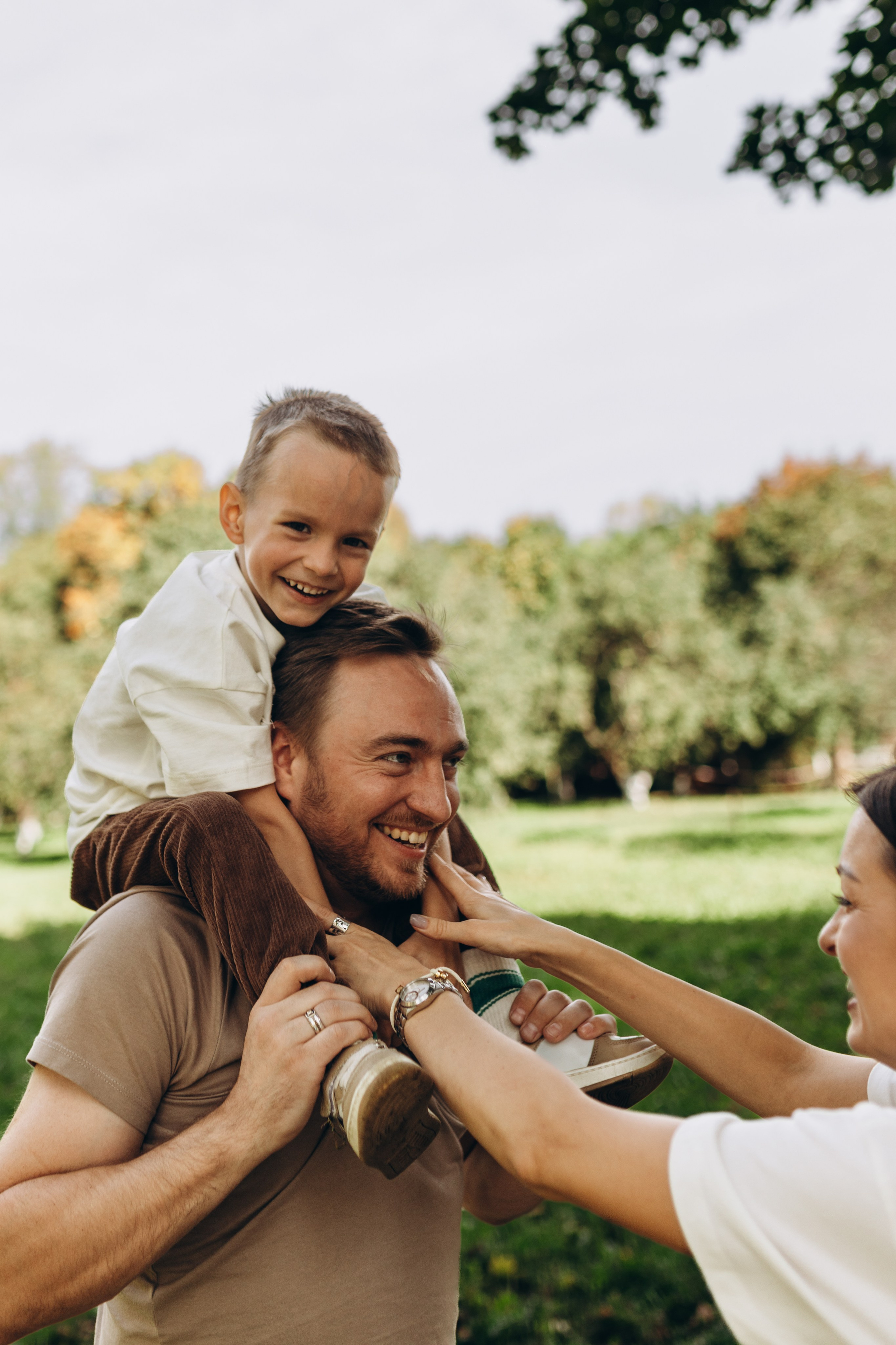 Семья Ежовых. Семейный фотограф в Москве Жукова Анна