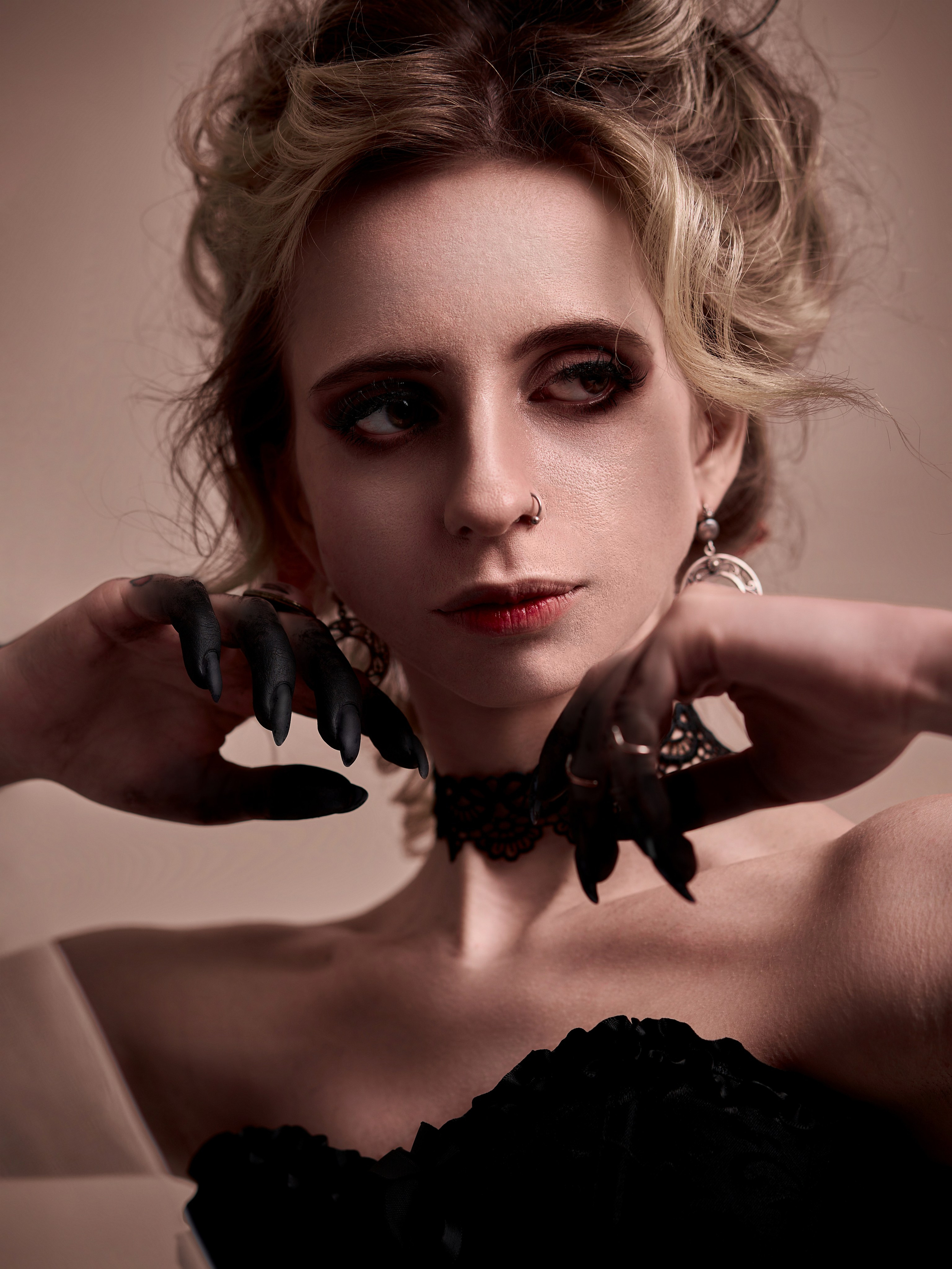 Таня: съёмка в образе викторианской девы. Фотограф в Москве Анастасия Баева