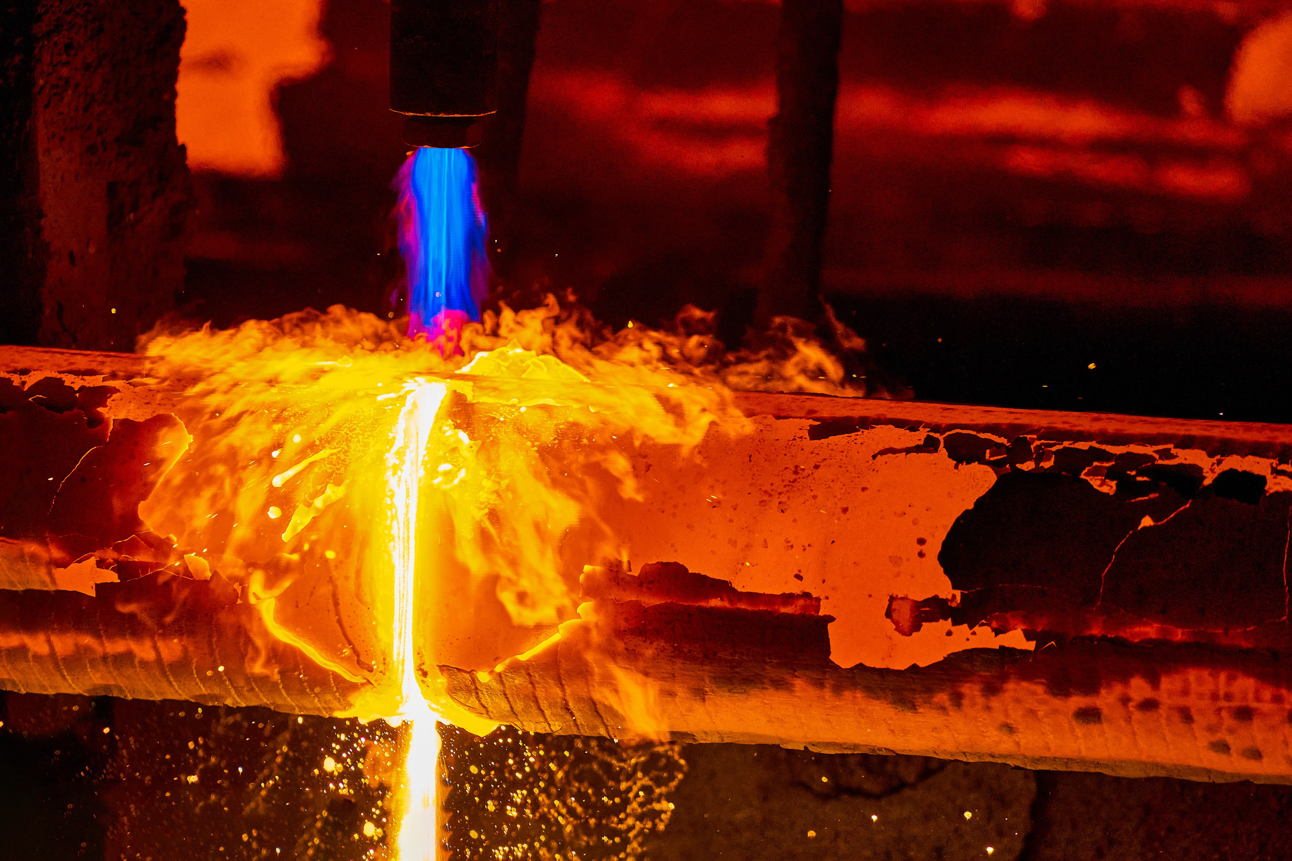 Волжский трубный завод. Фотограф Никита Барановский