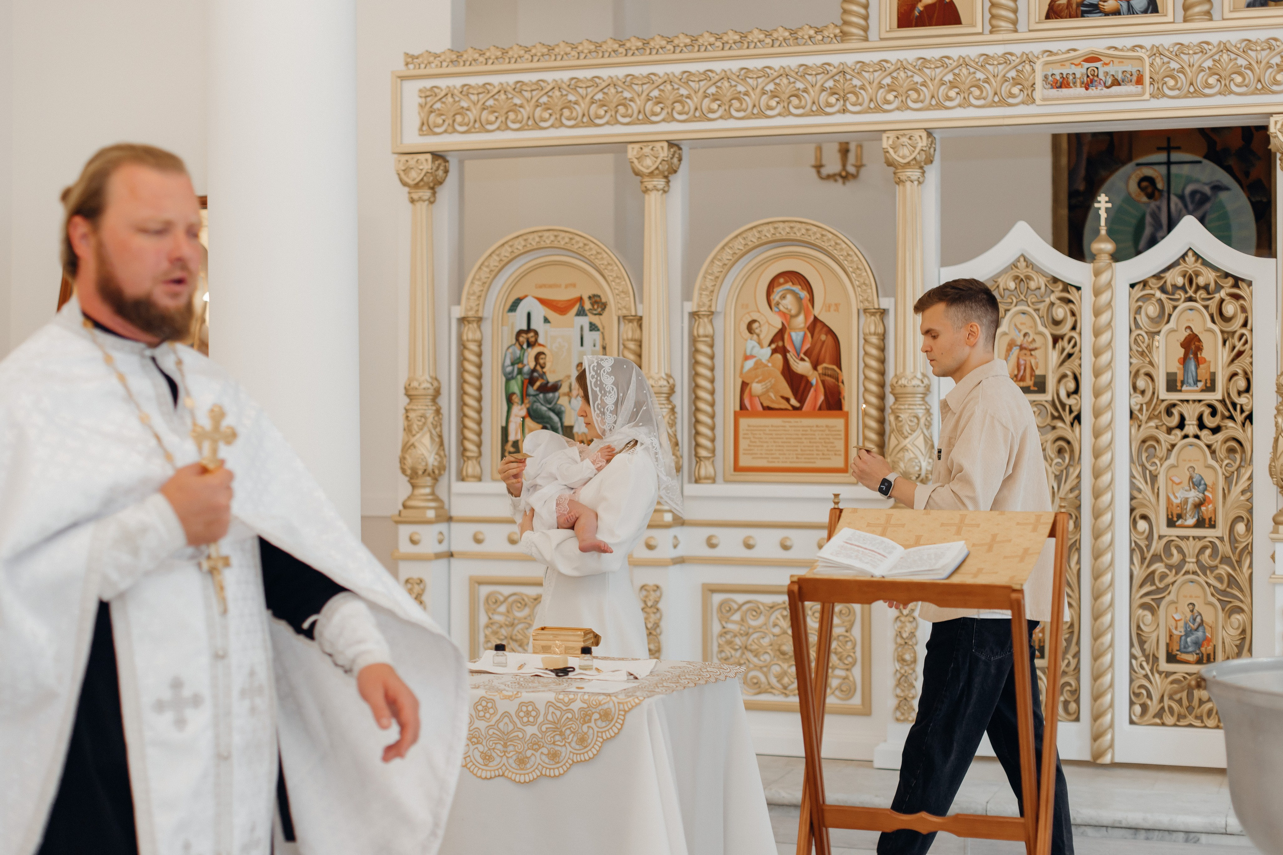 Таинство Крещения. Профессиональный фотограф в Подольске Елена Локтионова