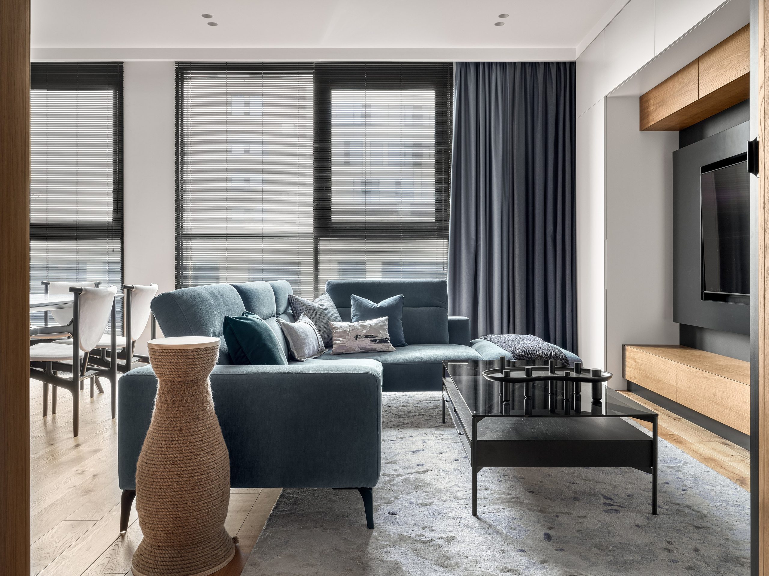 Интерьер с элементами джапанди. Фотограф Наталья Вершинина