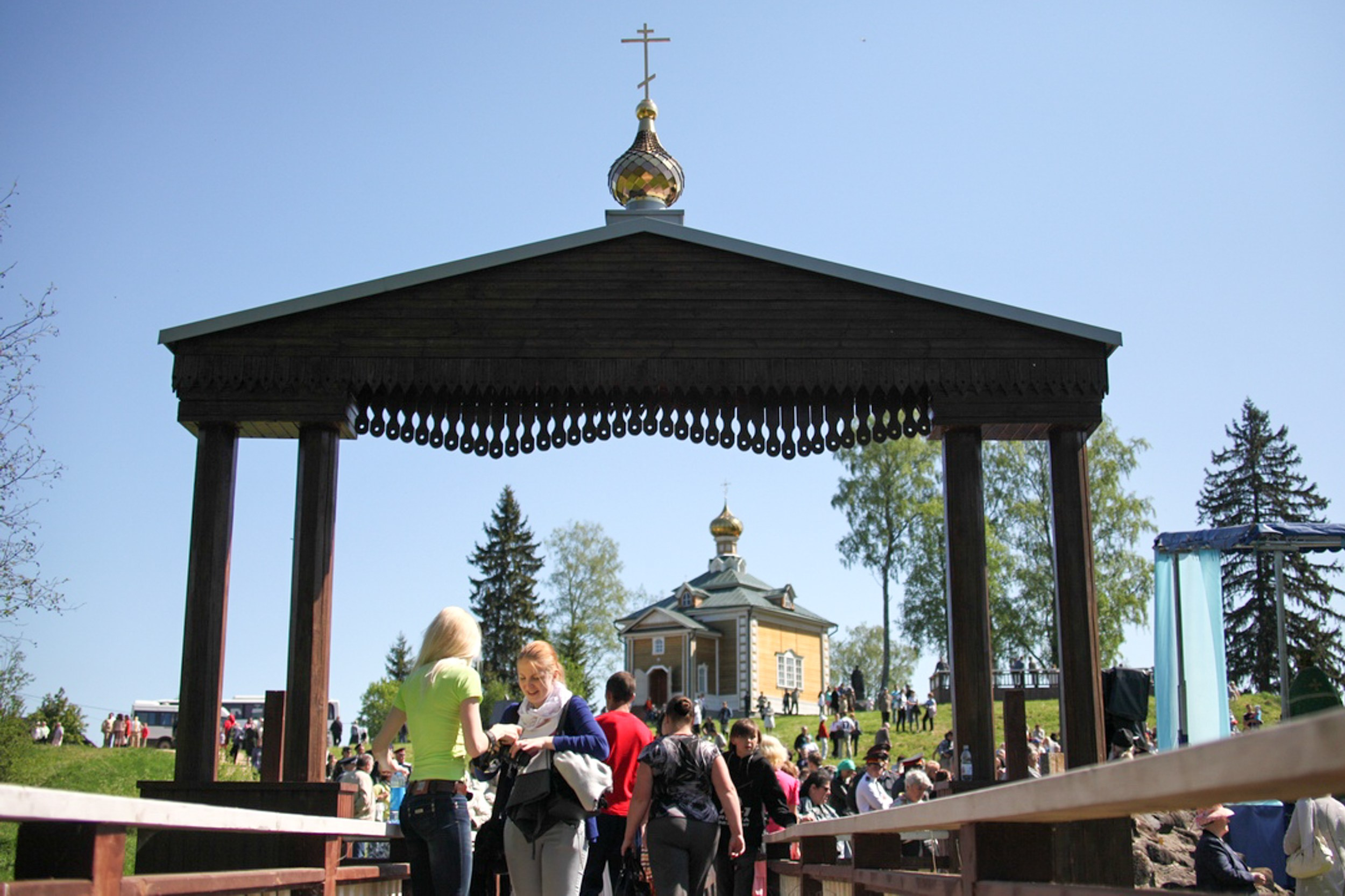 Волжский крестный ход. Освящение истока Волги. Фотограф Юлия Близнецова