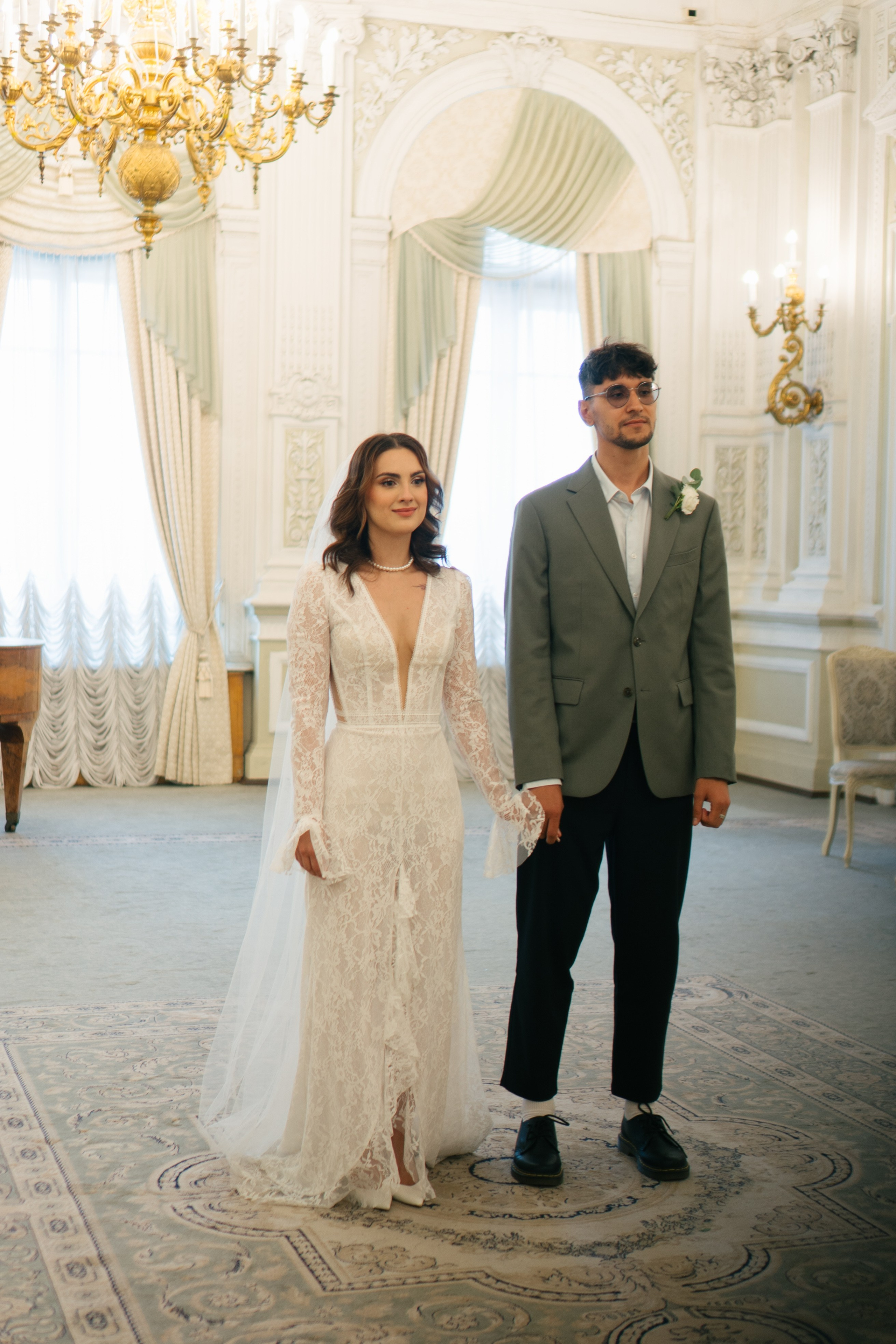 СВАДЕБНАЯ СЬЕМКА В ПЕРВОМ ДВОРЦЕ БРАКОСОЧЕТАНИЯ. Профессиональный фотограф, Санкт-Петербург — Виктория Богомолова