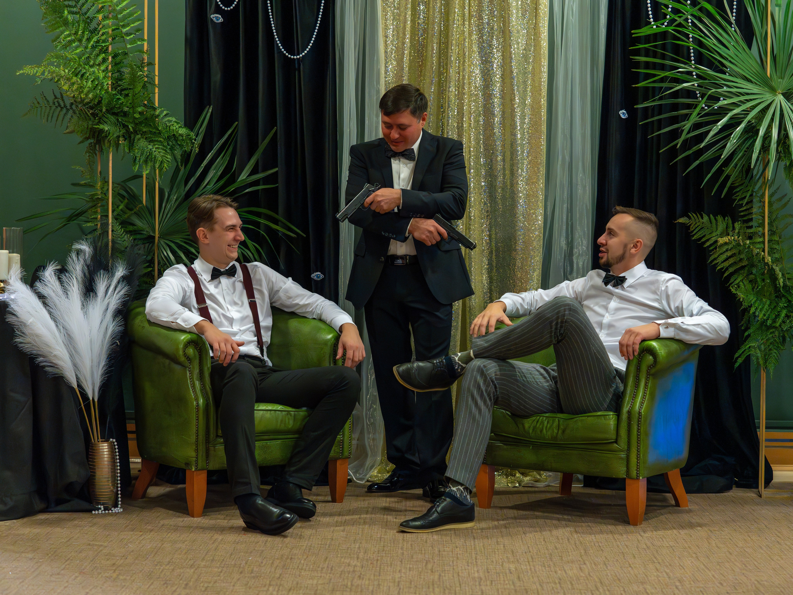 Новый год в стиле Great Gatsby. Репортажный фотограф в Красной Поляне и Сочи Павлюченко Екатерина