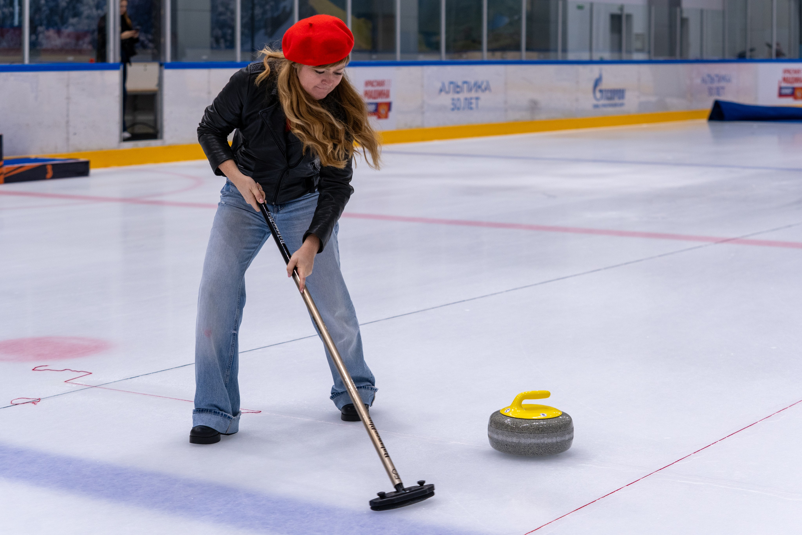 Керлинг для компании Р-Фарм. Репортажный фотограф в Красной Поляне и Сочи Павлюченко Екатерина