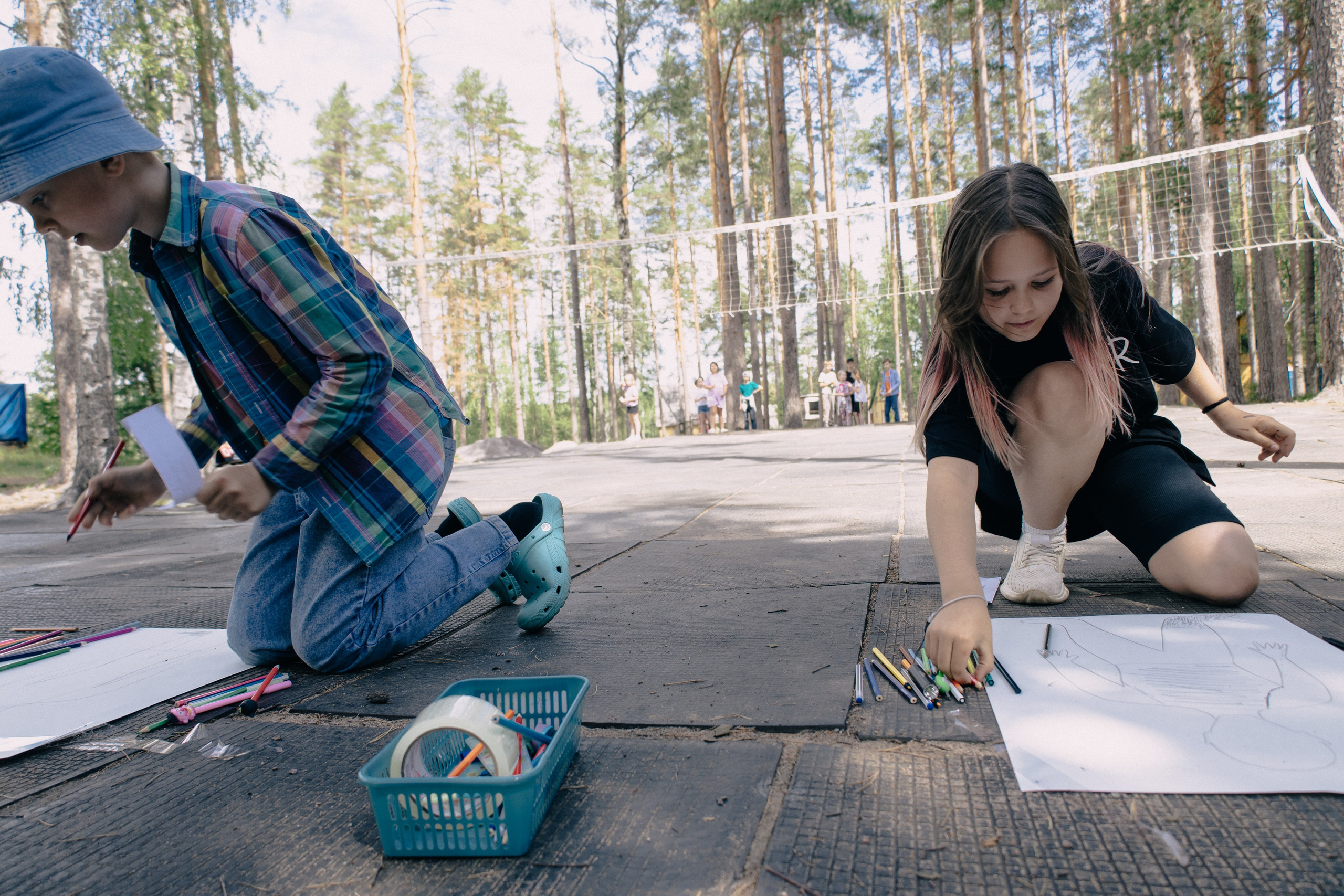 Детский лагерь. Репортажный фотограф Анастасия Головко