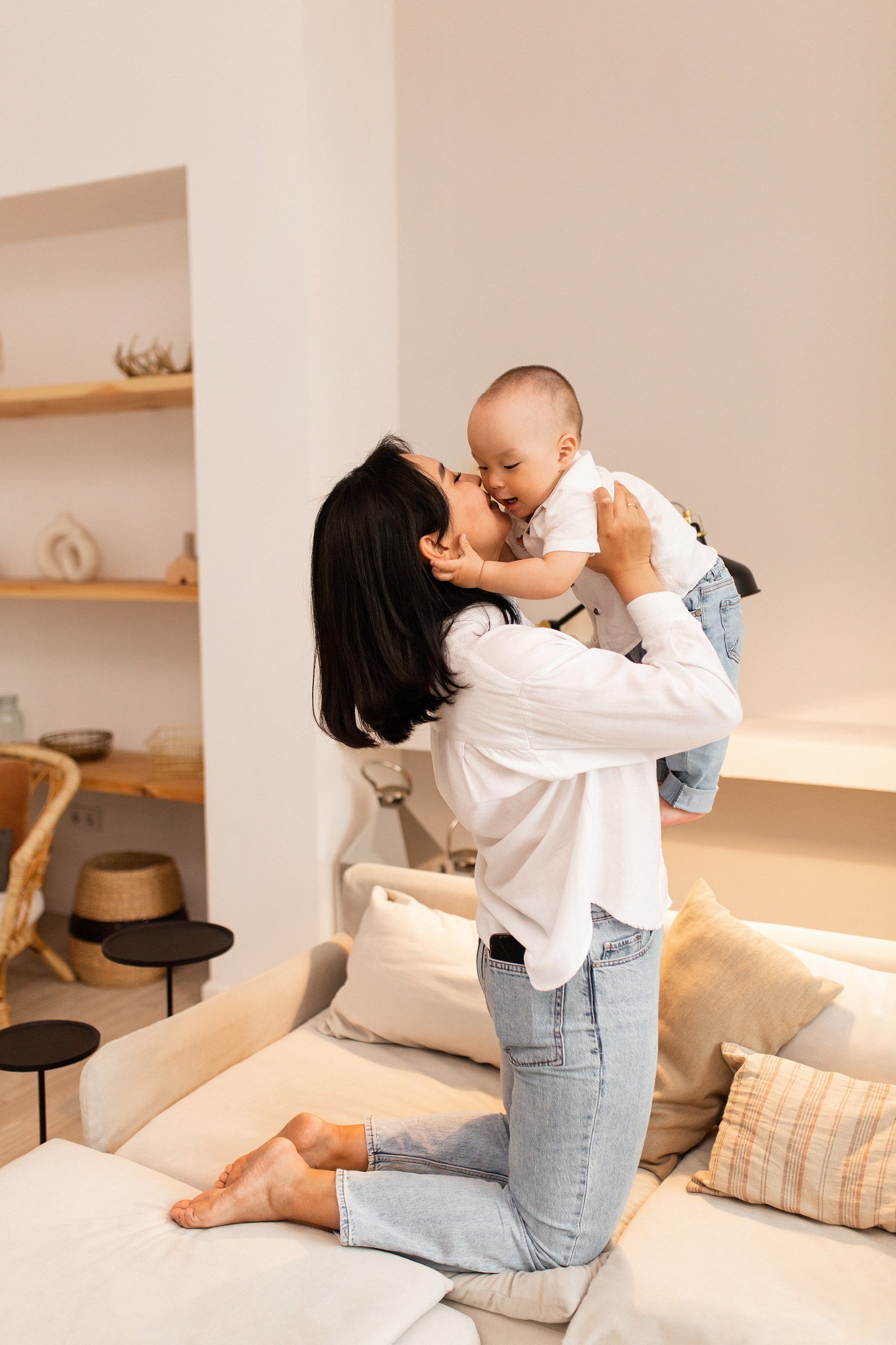 Семейная фотосессия в фотостудии. Семейный фотограф в Каневской Епифанова Ольга