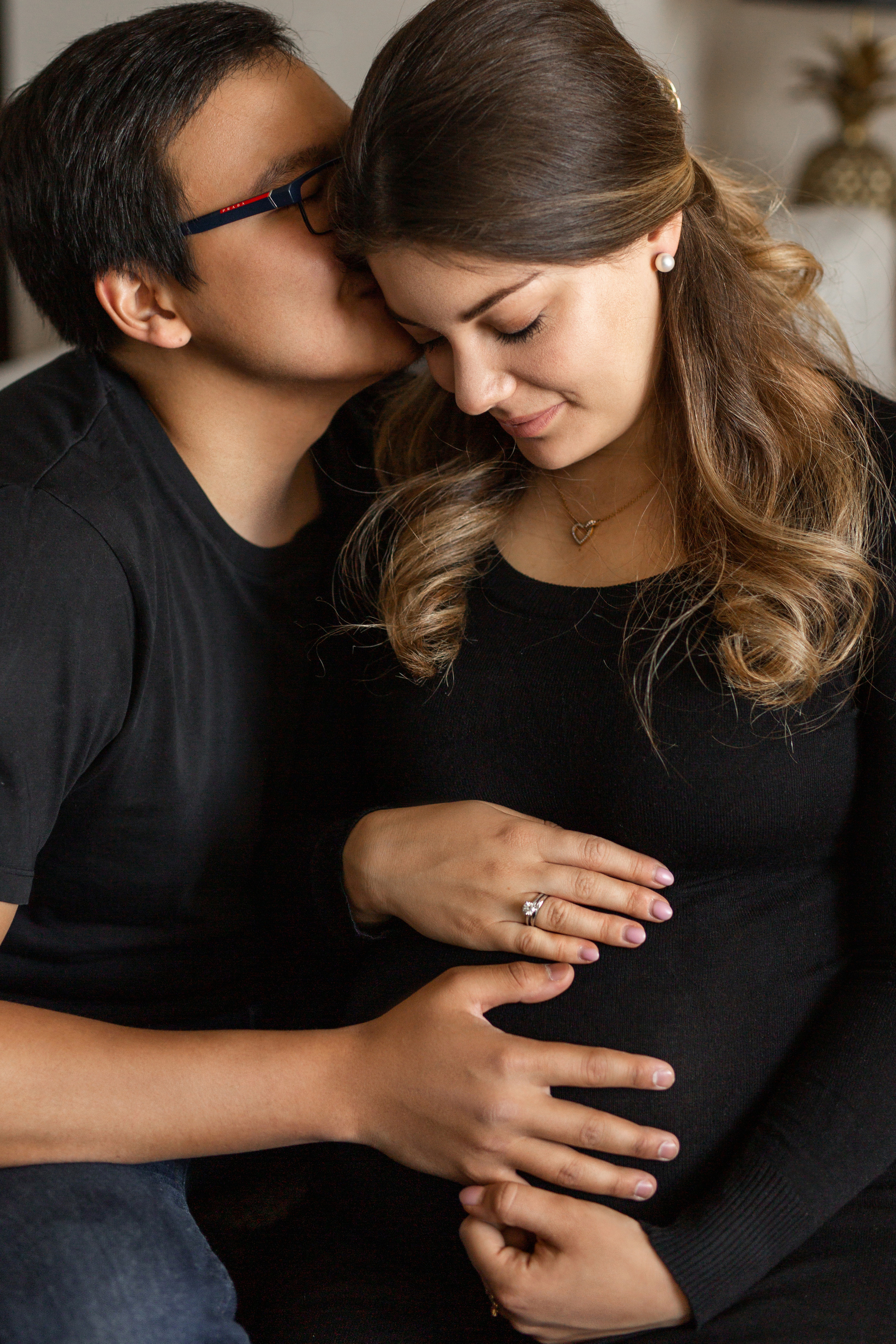 Милена и Чингиз. Домашняя серия. Семейный фотограф в Каневской Епифанова Ольга