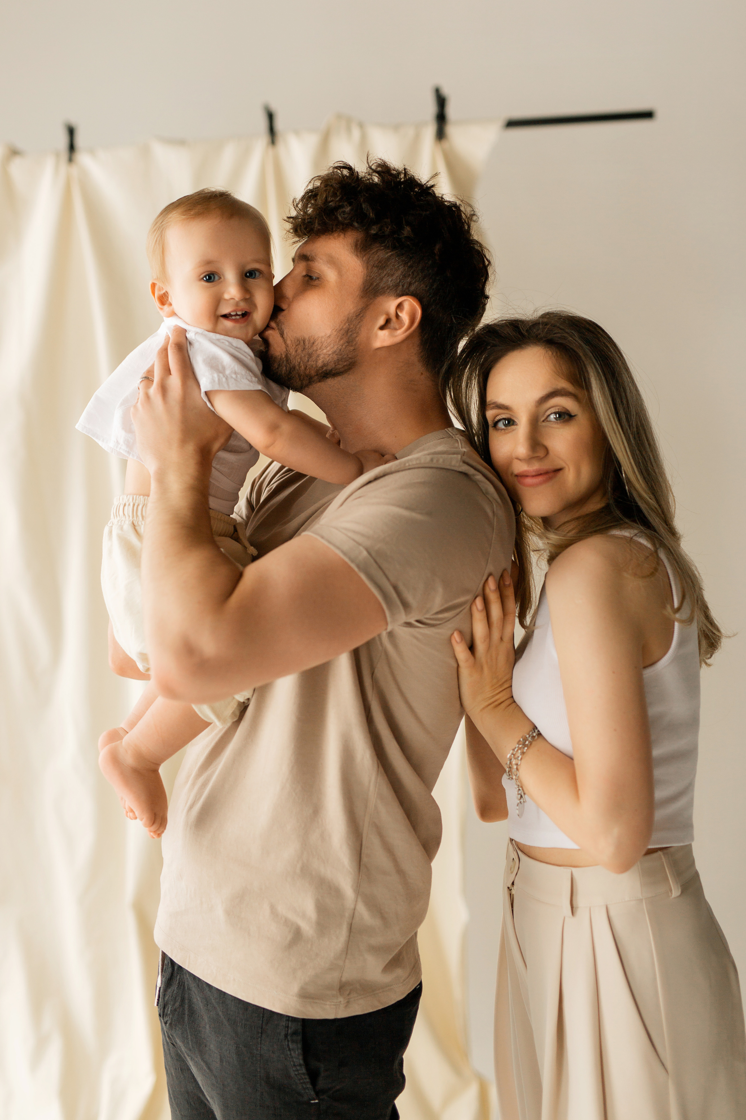 Элина, Андрей и Рома. 1 годик. Семейный фотограф в Каневской Епифанова Ольга