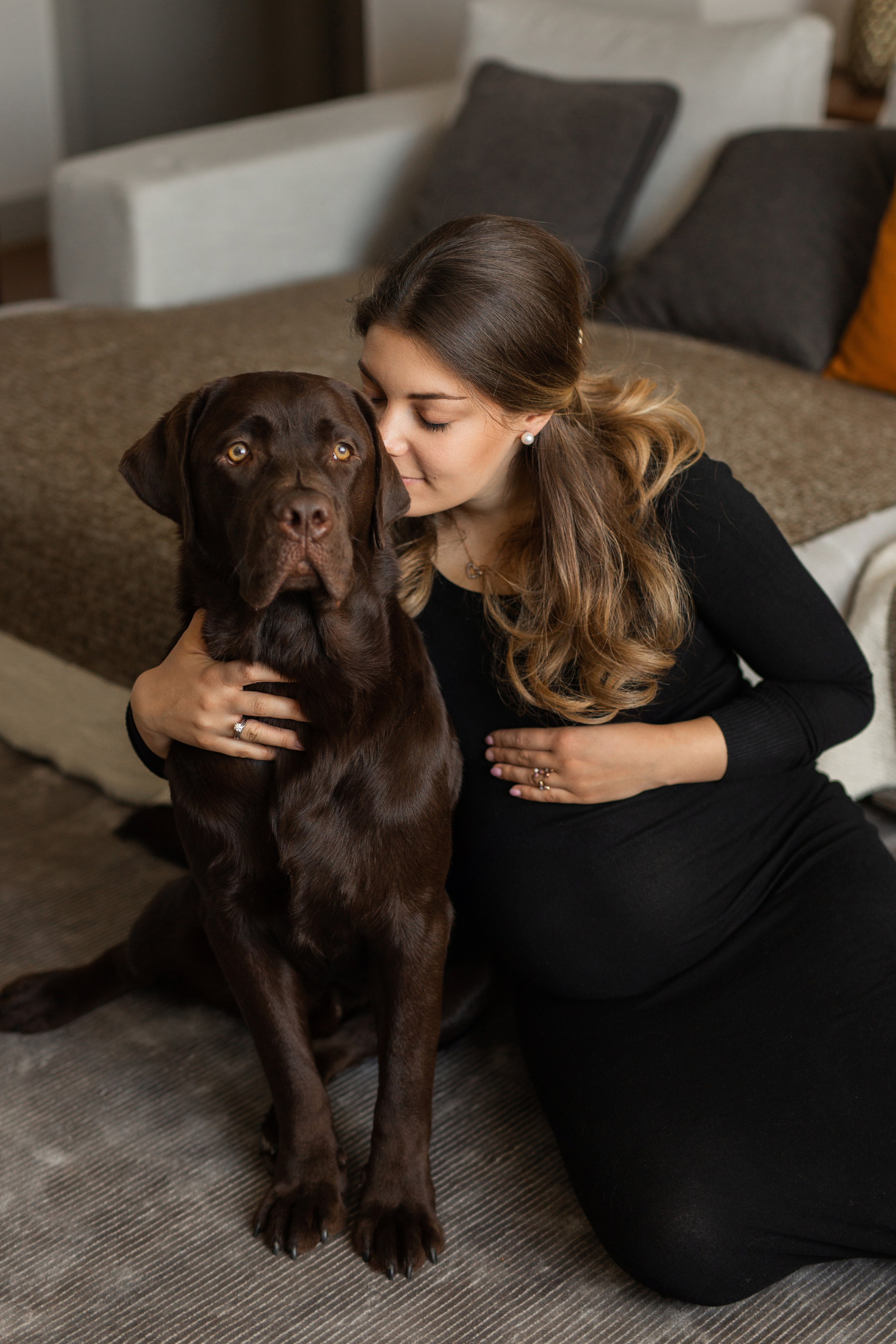 Милена и Чингиз. Домашняя серия. Семейный фотограф в Каневской Епифанова Ольга