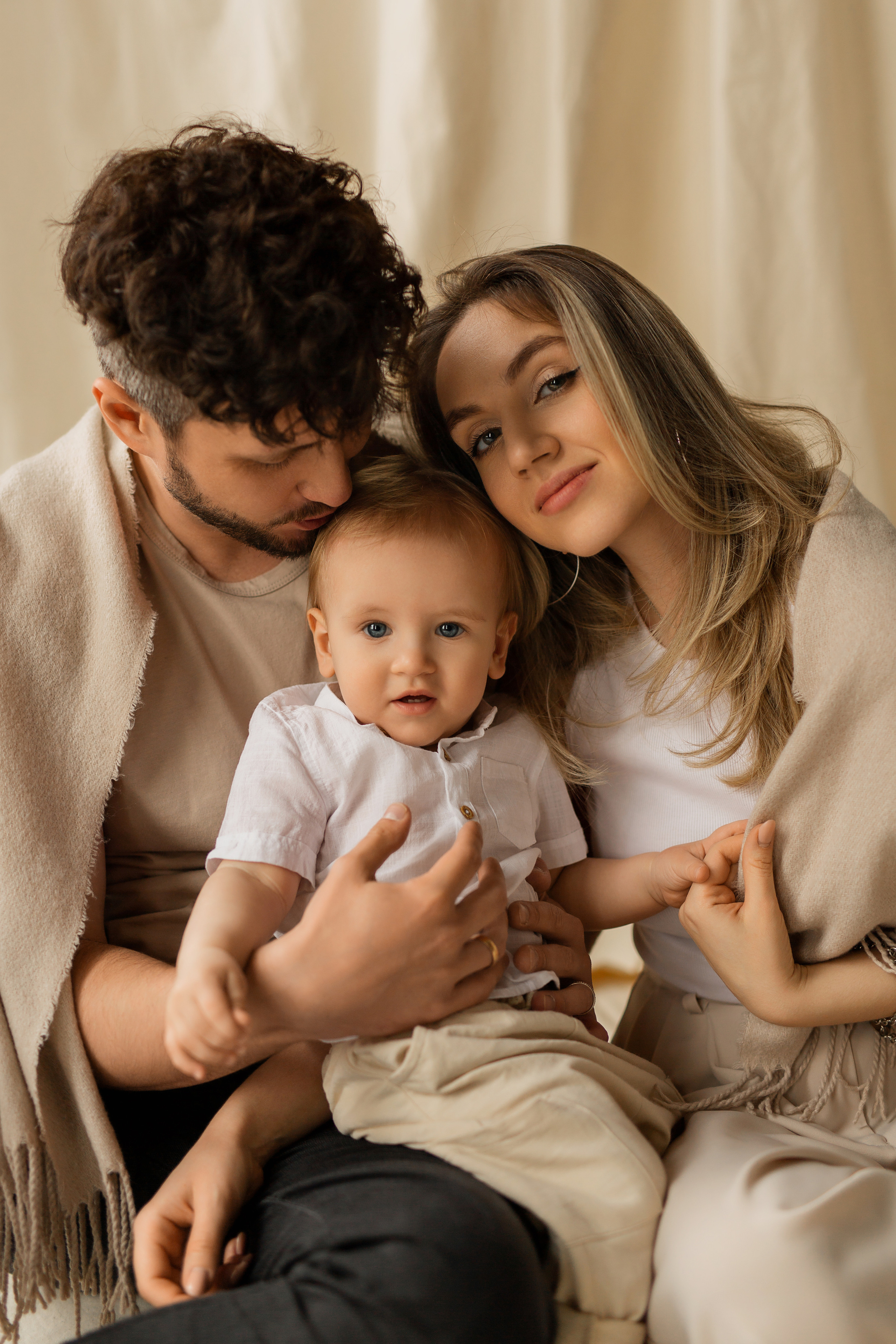 Элина, Андрей и Рома. 1 годик. Семейный фотограф в Каневской Епифанова Ольга