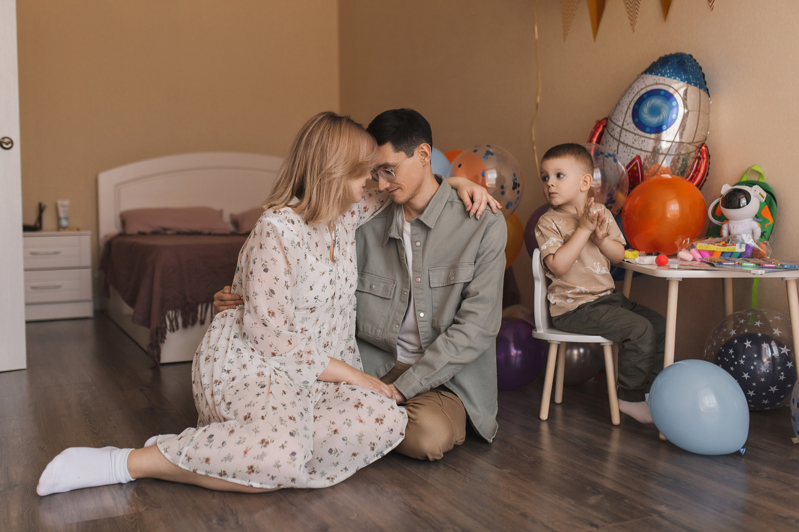 Тимофею 3 года. Домашняя фотосессия. Семейный фотограф в Каневской Епифанова Ольга