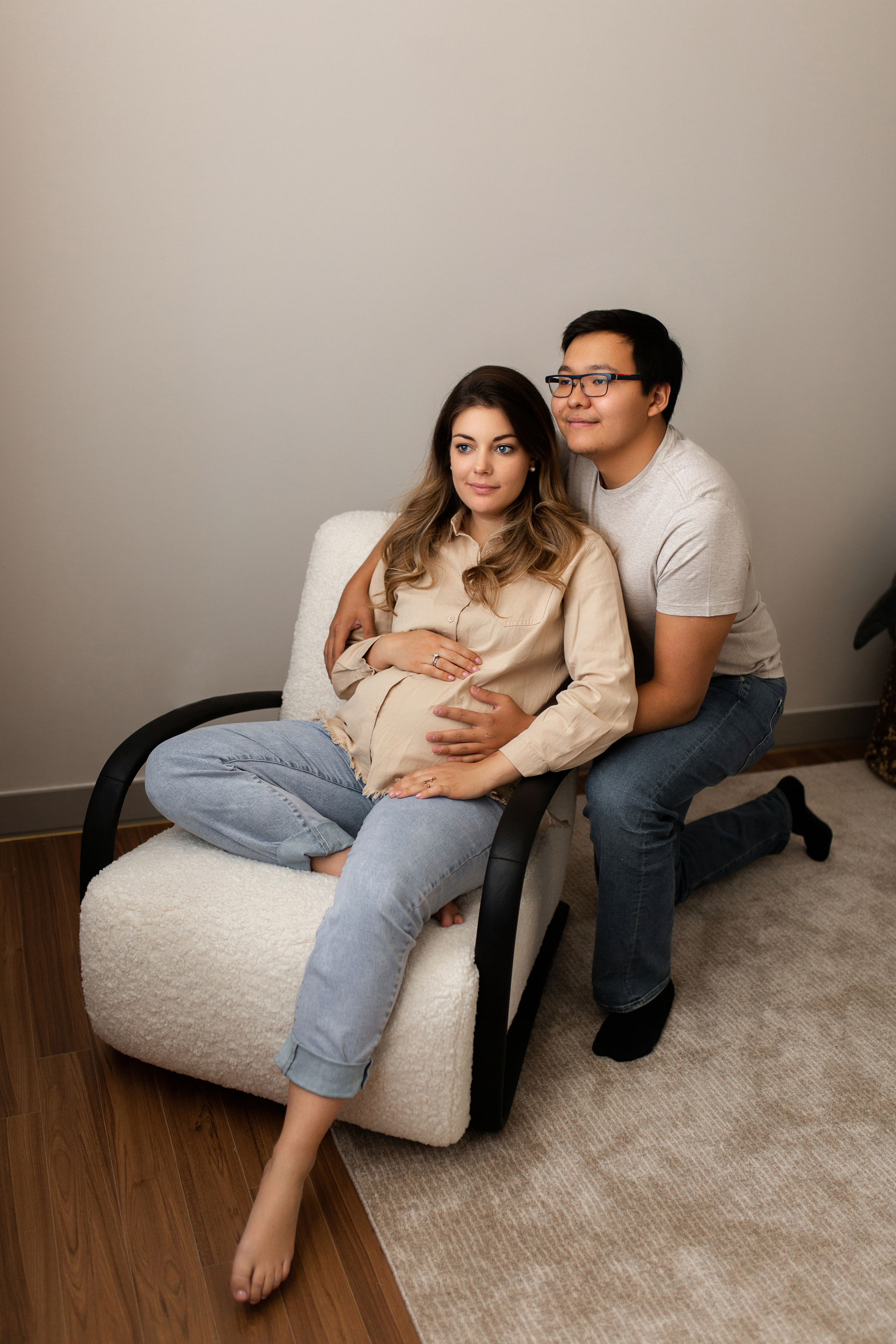 Милена и Чингиз. Домашняя серия. Семейный фотограф в Каневской Епифанова Ольга