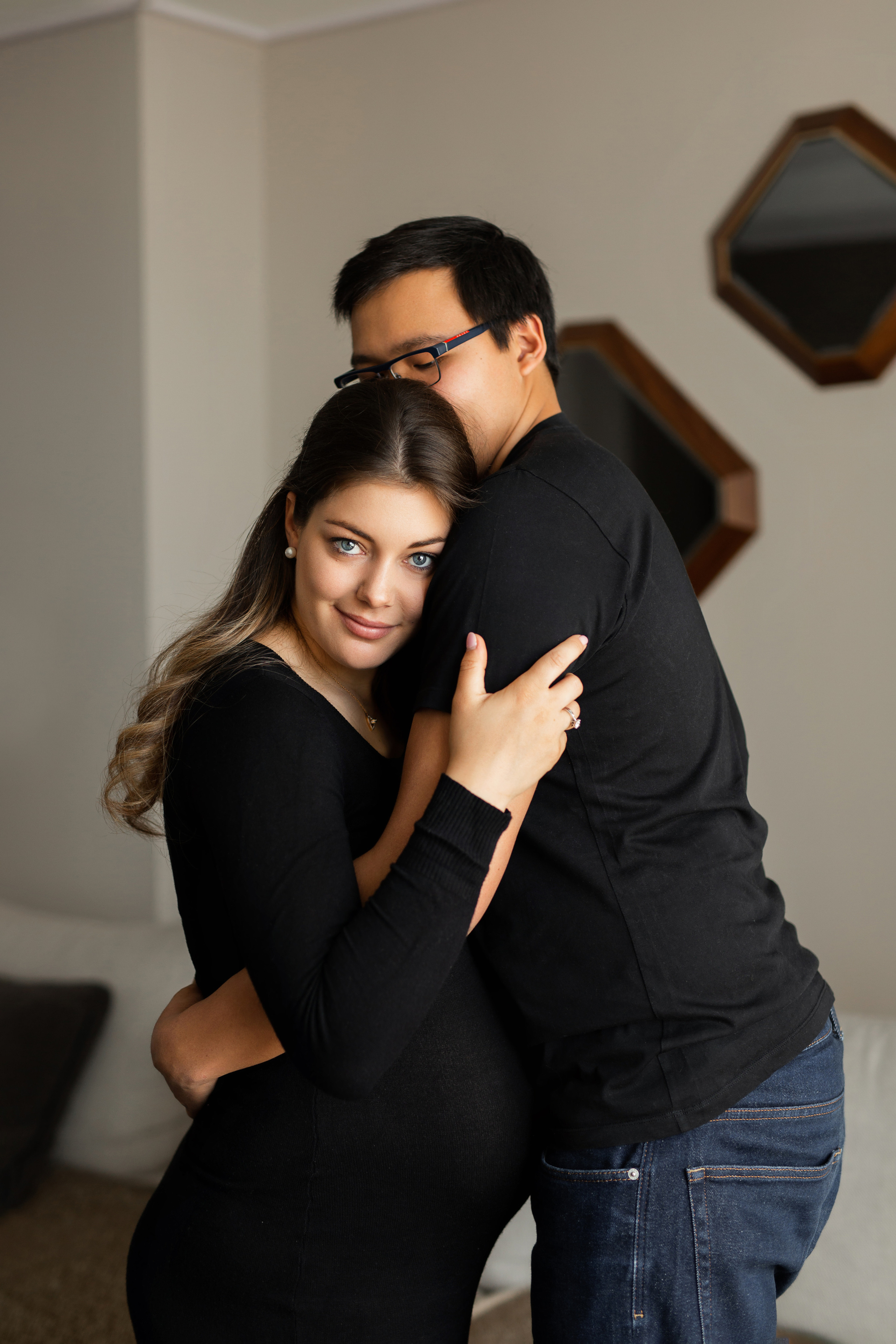 Милена и Чингиз. Домашняя серия. Семейный фотограф в Каневской Епифанова Ольга