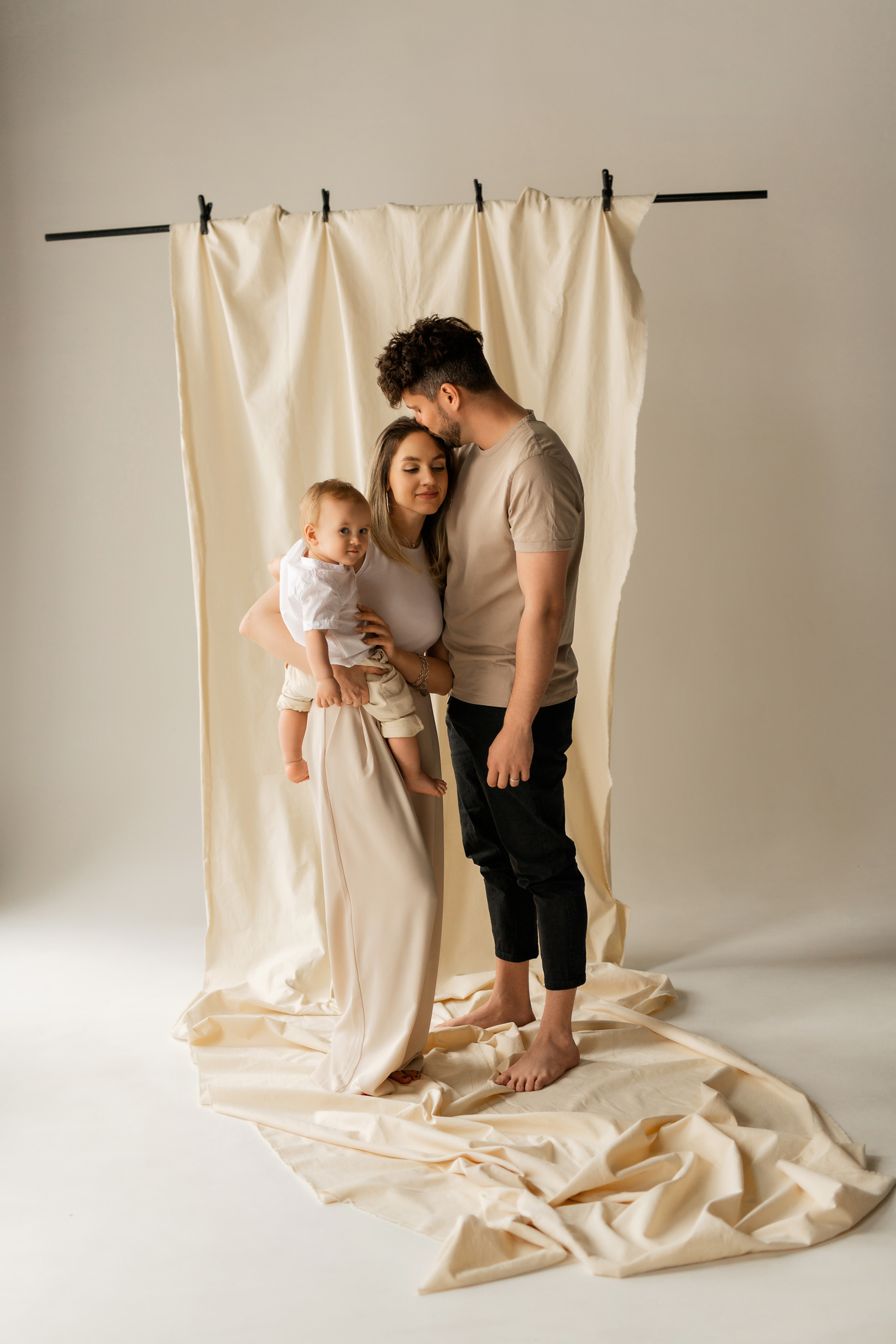 Элина, Андрей и Рома. 1 годик. Семейный фотограф в Каневской Епифанова Ольга