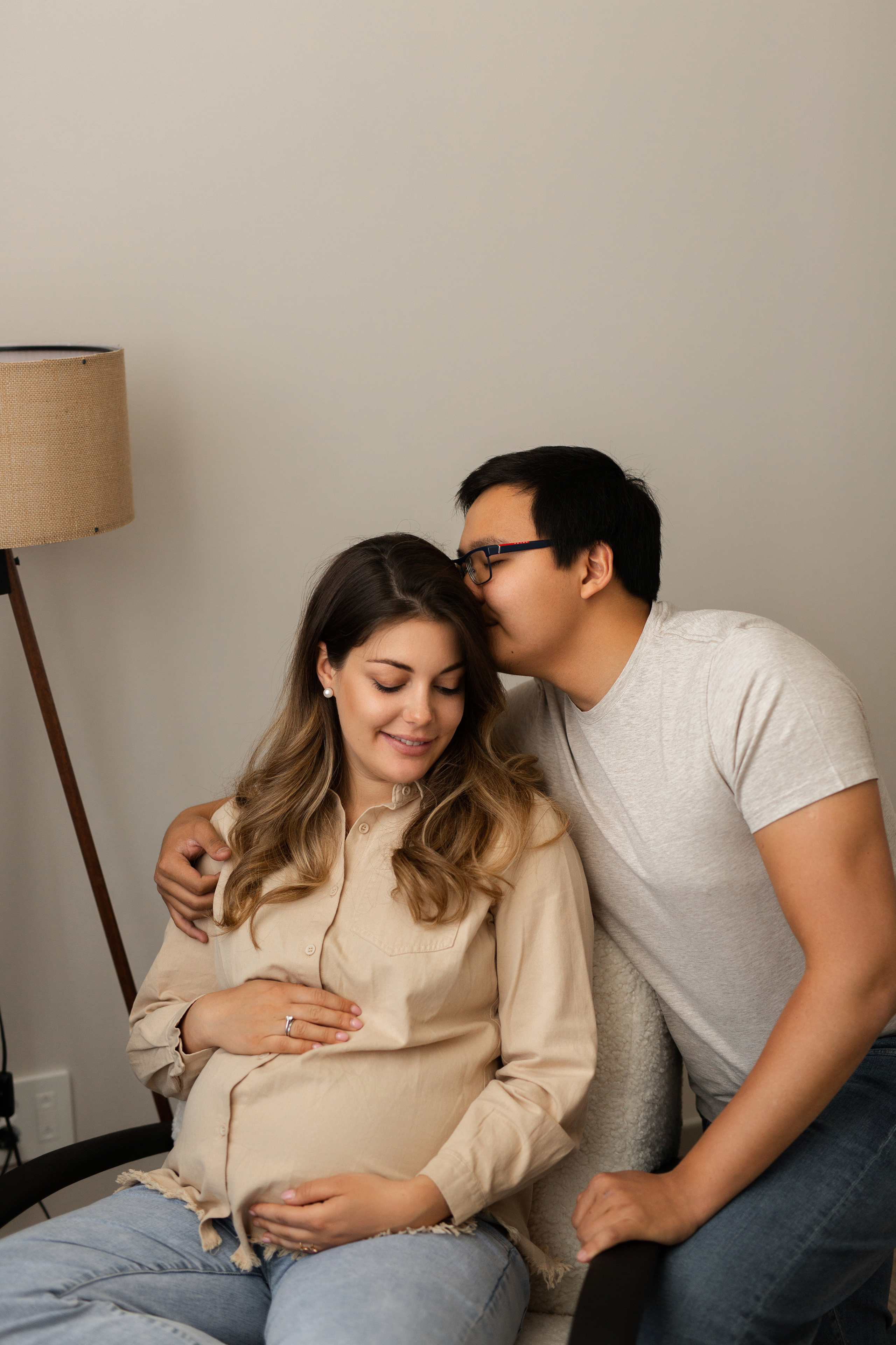 Милена и Чингиз. Домашняя серия. Семейный фотограф в Каневской Епифанова Ольга