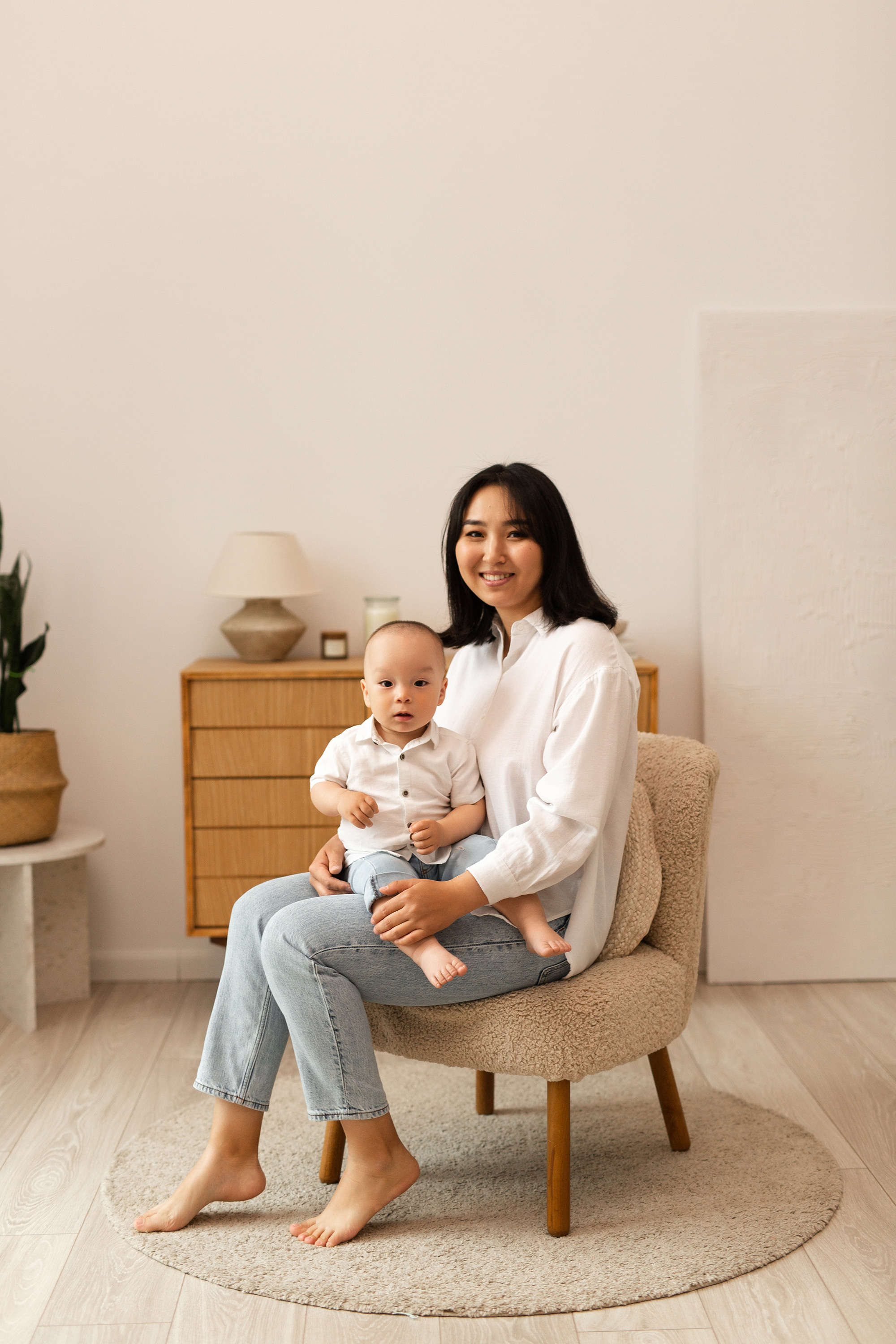 Семейная фотосессия в фотостудии. Семейный фотограф в Каневской Епифанова Ольга