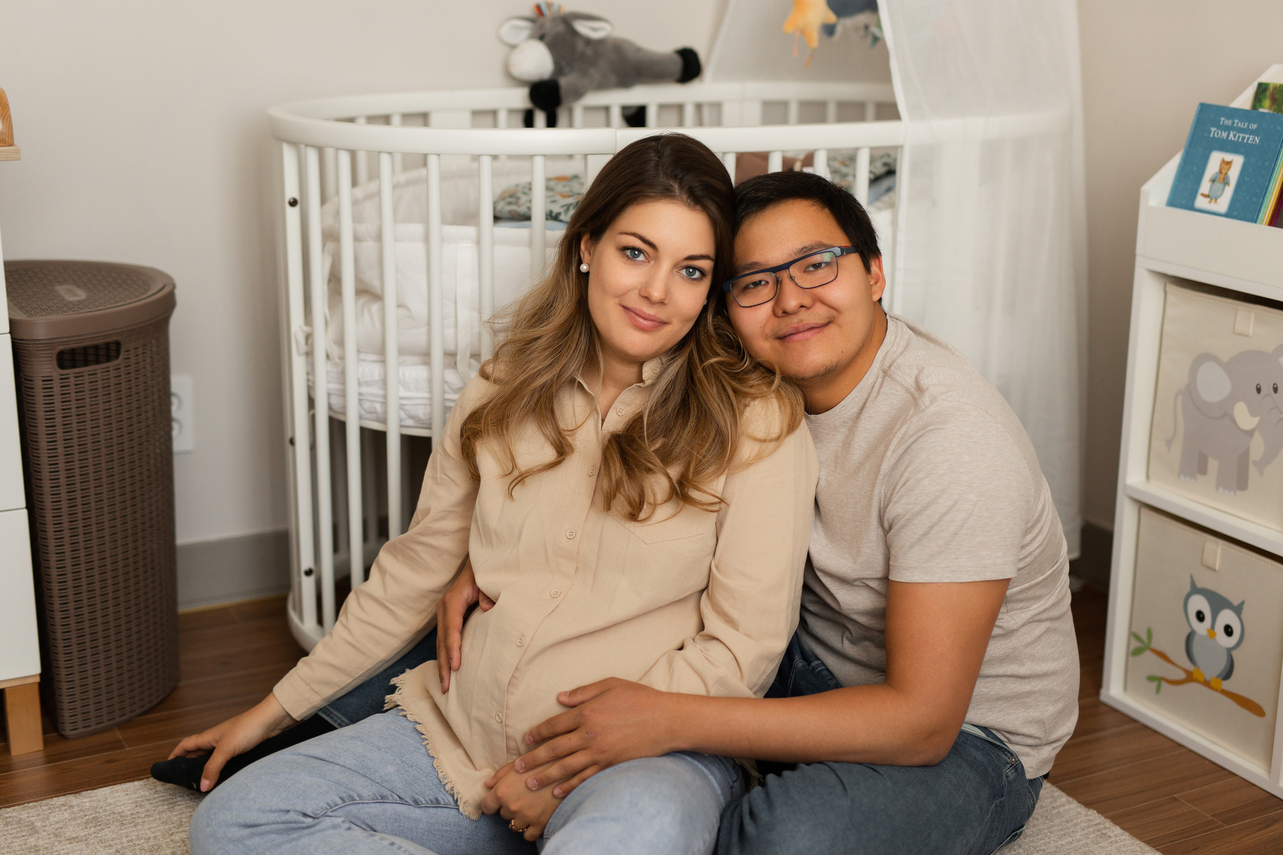 Милена и Чингиз. Домашняя серия. Семейный фотограф в Каневской Епифанова Ольга