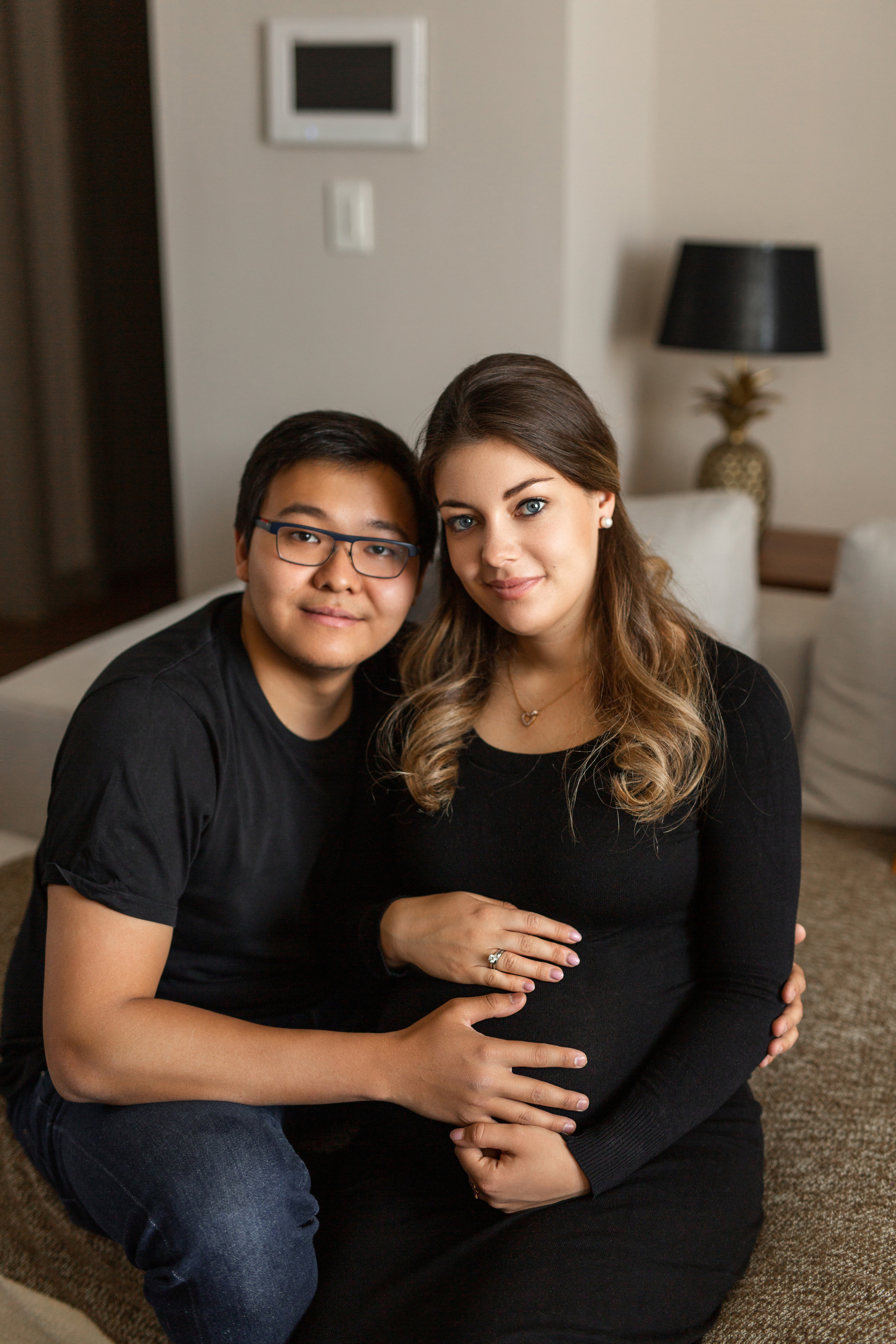 Милена и Чингиз. Домашняя серия. Семейный фотограф в Каневской Епифанова Ольга