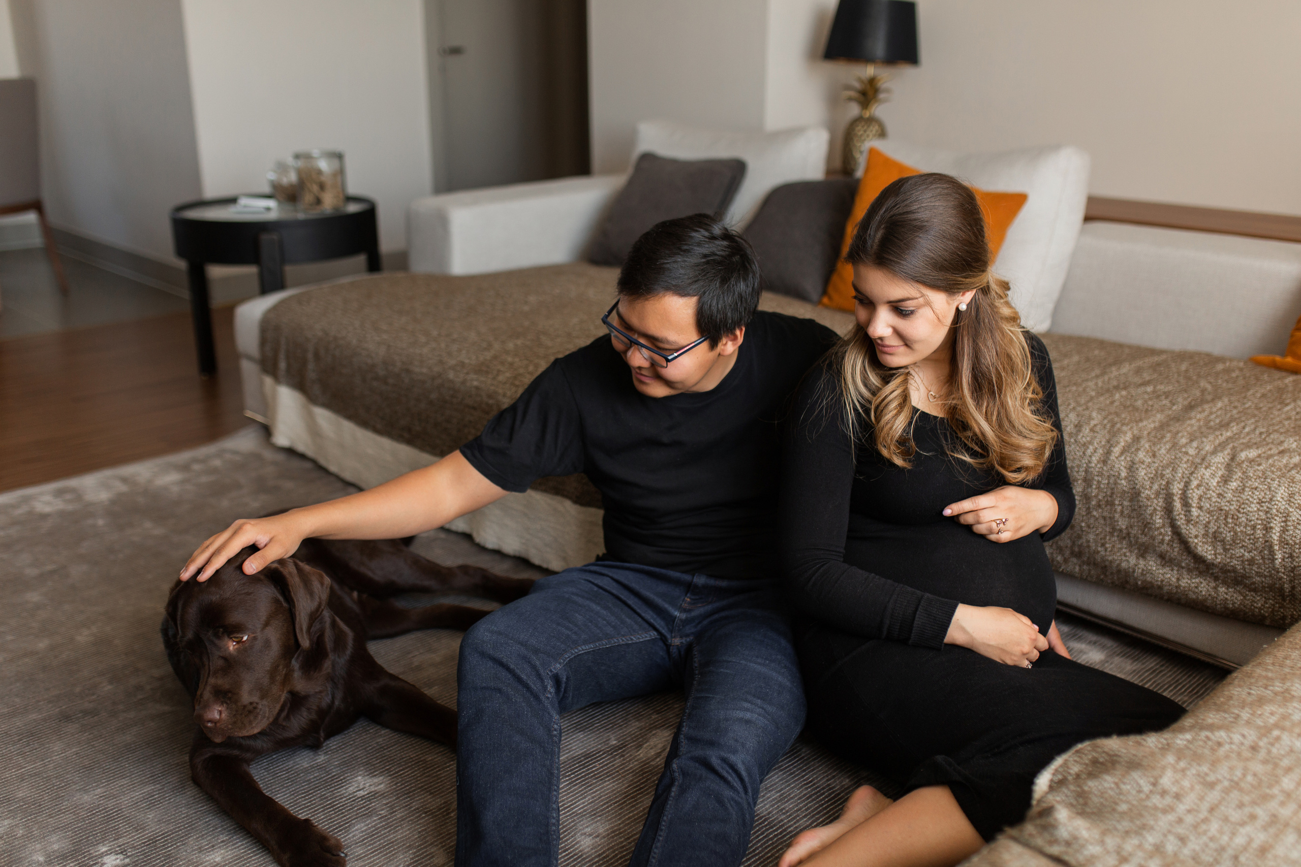 Милена и Чингиз. Домашняя серия. Семейный фотограф в Каневской Епифанова Ольга