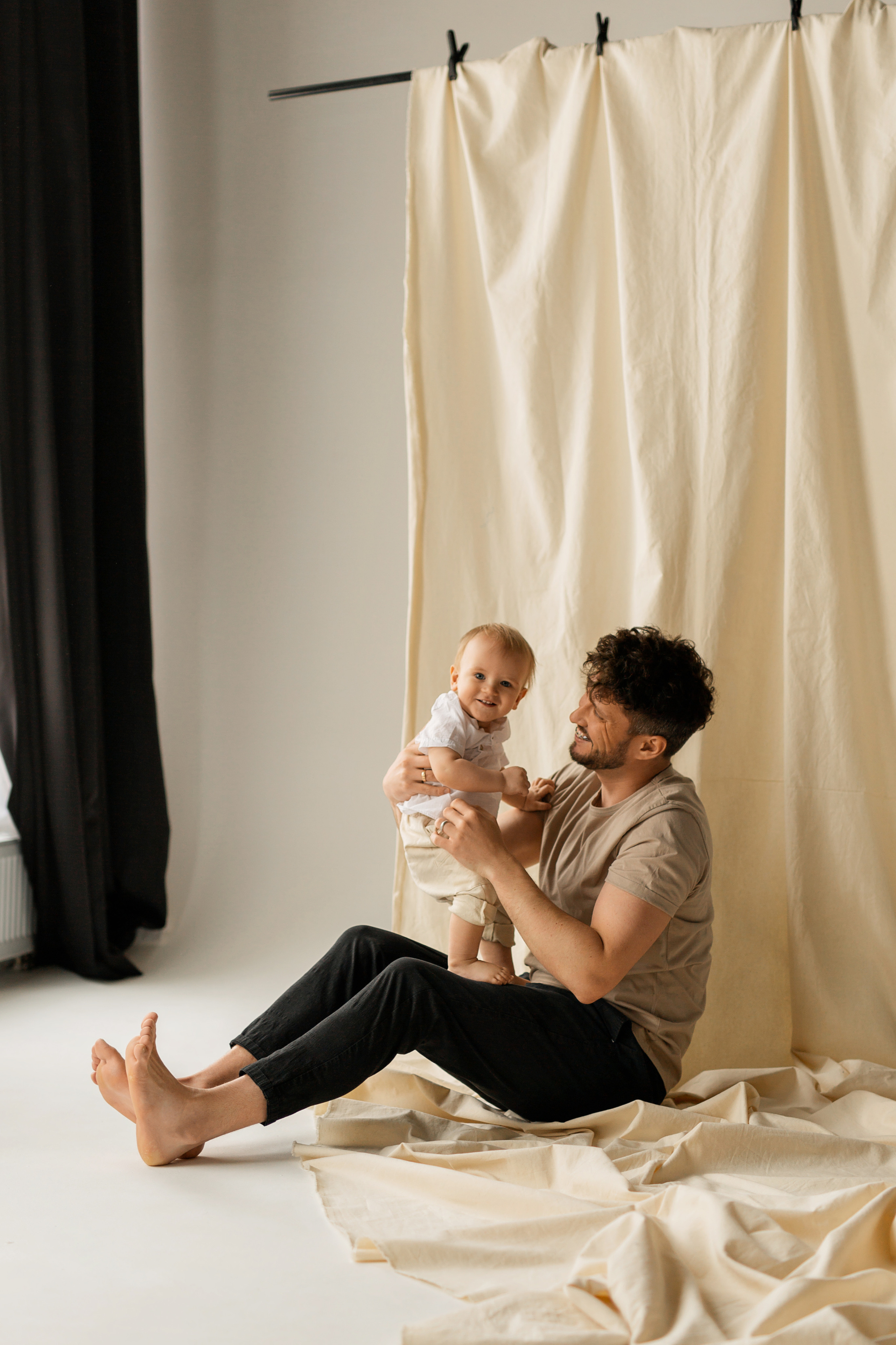 Элина, Андрей и Рома. 1 годик. Семейный фотограф в Каневской Епифанова Ольга