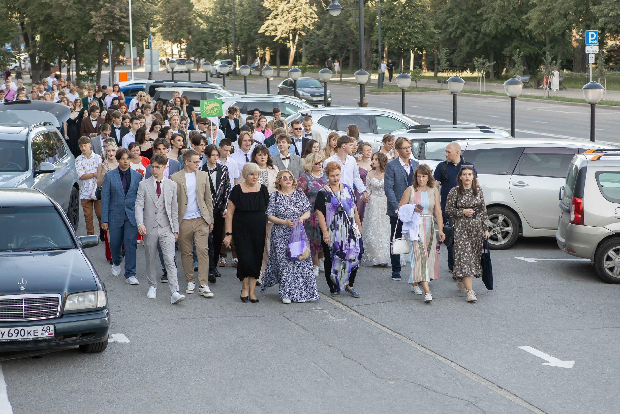 Выпускной Гимназия 12 2024 г. Свадебный и портретный Фотограф в Липецке Дмитрий Котюков