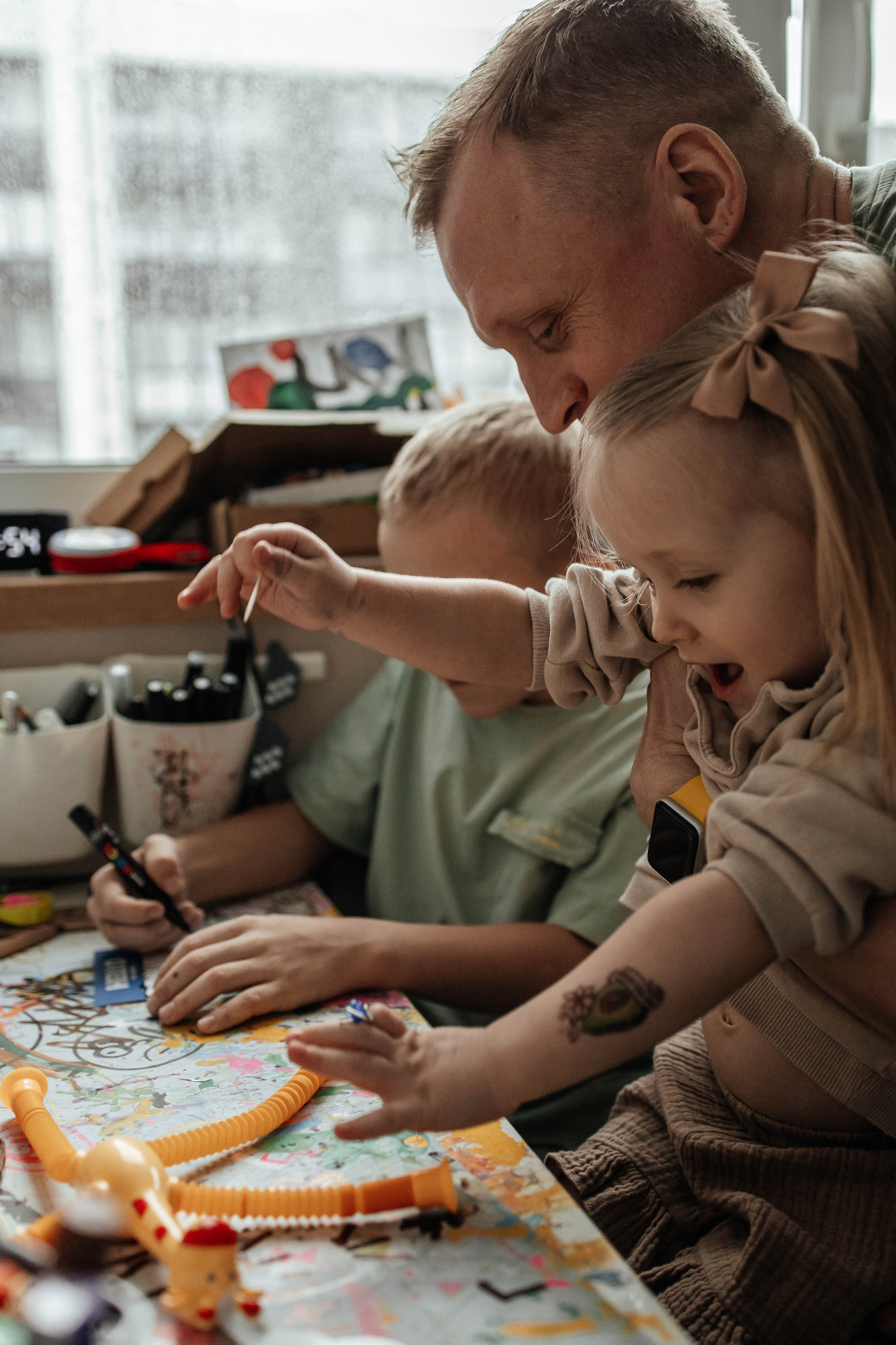 Фотосессия с детьми дома для Вадима, Кати, Феди и Алисы. Семейный фотограф в Москве, Щелково, Фрязино _ Виктория Степанова