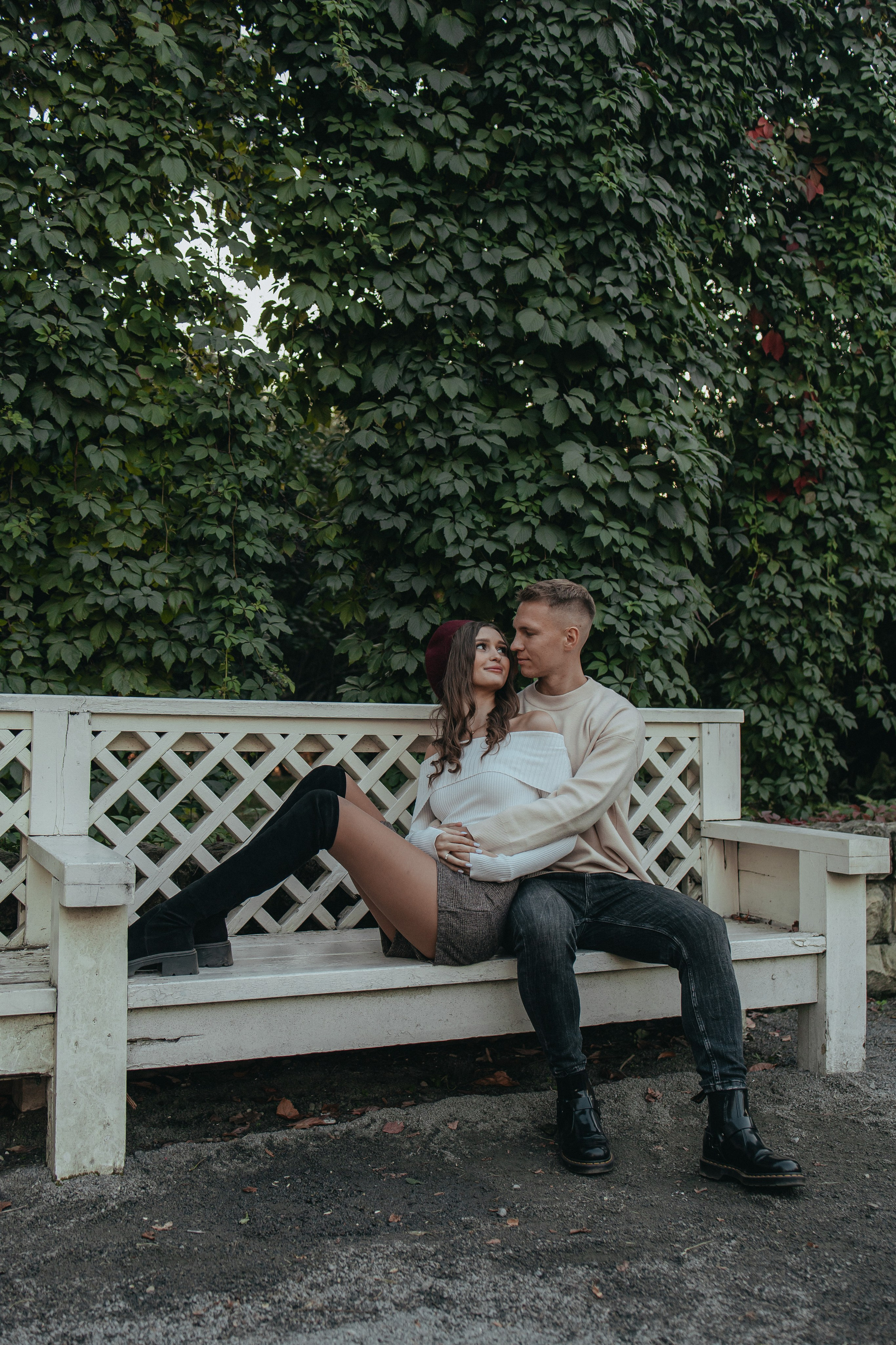 Красивая лавстори в Парке Горького для Вероники и Ивана. Семейный фотограф в Москве, Щелково, Фрязино _ Виктория Степанова